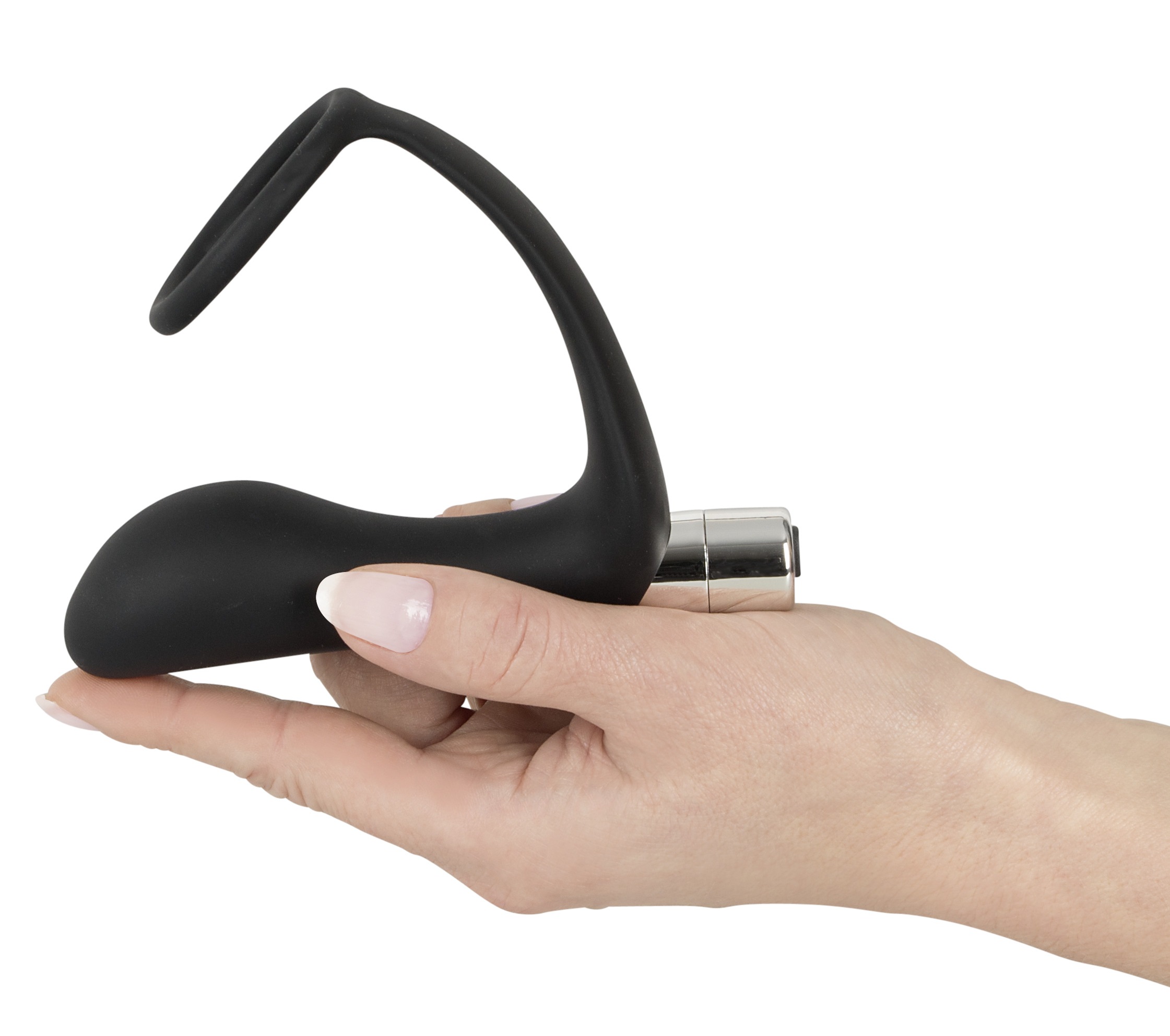 BLACK VELVETS Anal-Stimulator »Analplug mit Penisring Vibrating Ring & Plug«