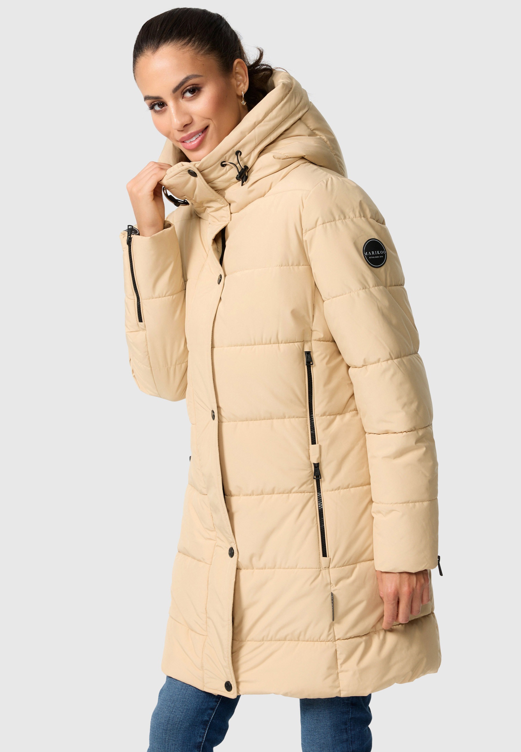 Marikoo Winterjacke »Marikoo Karumikoo XVI Damen Winterjacke B987«