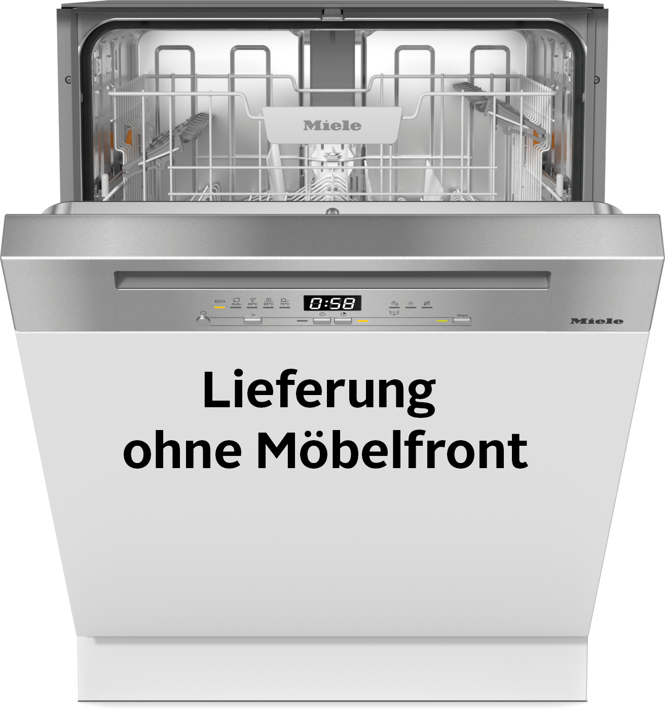 Miele teilintegrierbarer Geschirrspüler »G 5410 i Active Plus« 13 Maßgedecke in silberfarben