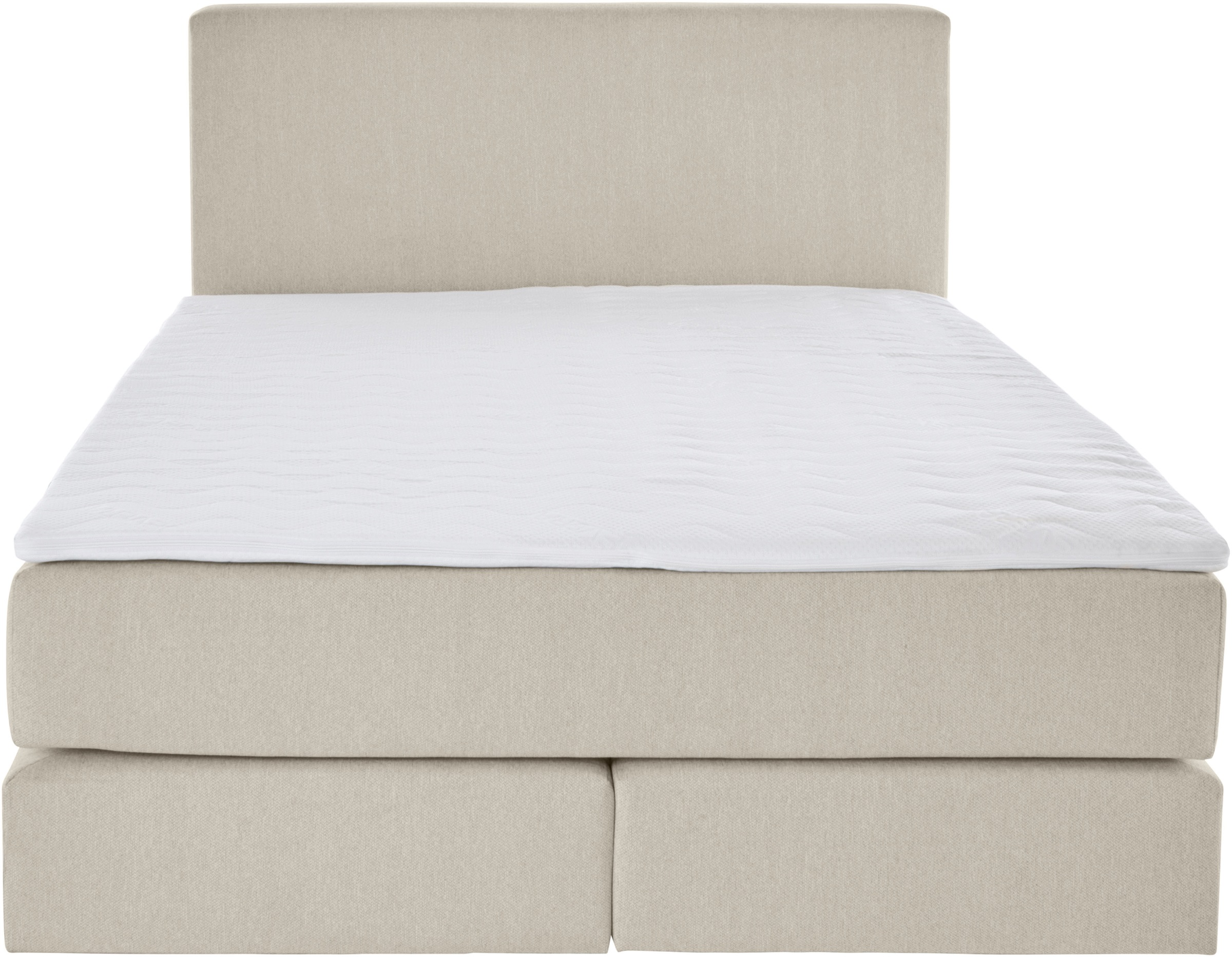 LeGer Home by Lena Gercke Boxspringbett »Zalia erhältlich in verschiedenen Breiten, inkl. Toppper« wahlweise mit Bonnell- oder 7-Zonen-Tonnentaschenfederkern