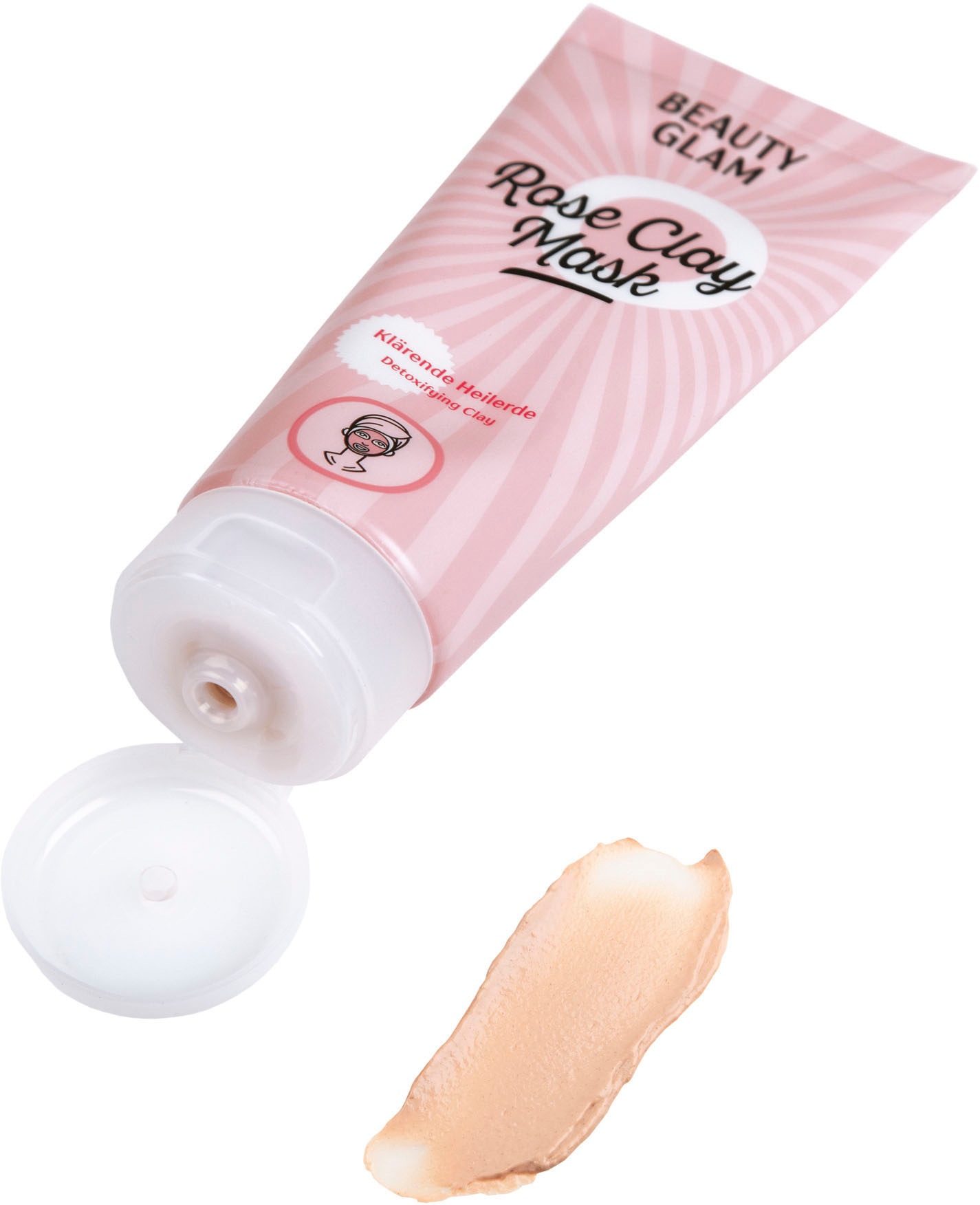 BEAUTY GLAM Gesichtsmaske »Beauty Glam Rose Clay Mask«