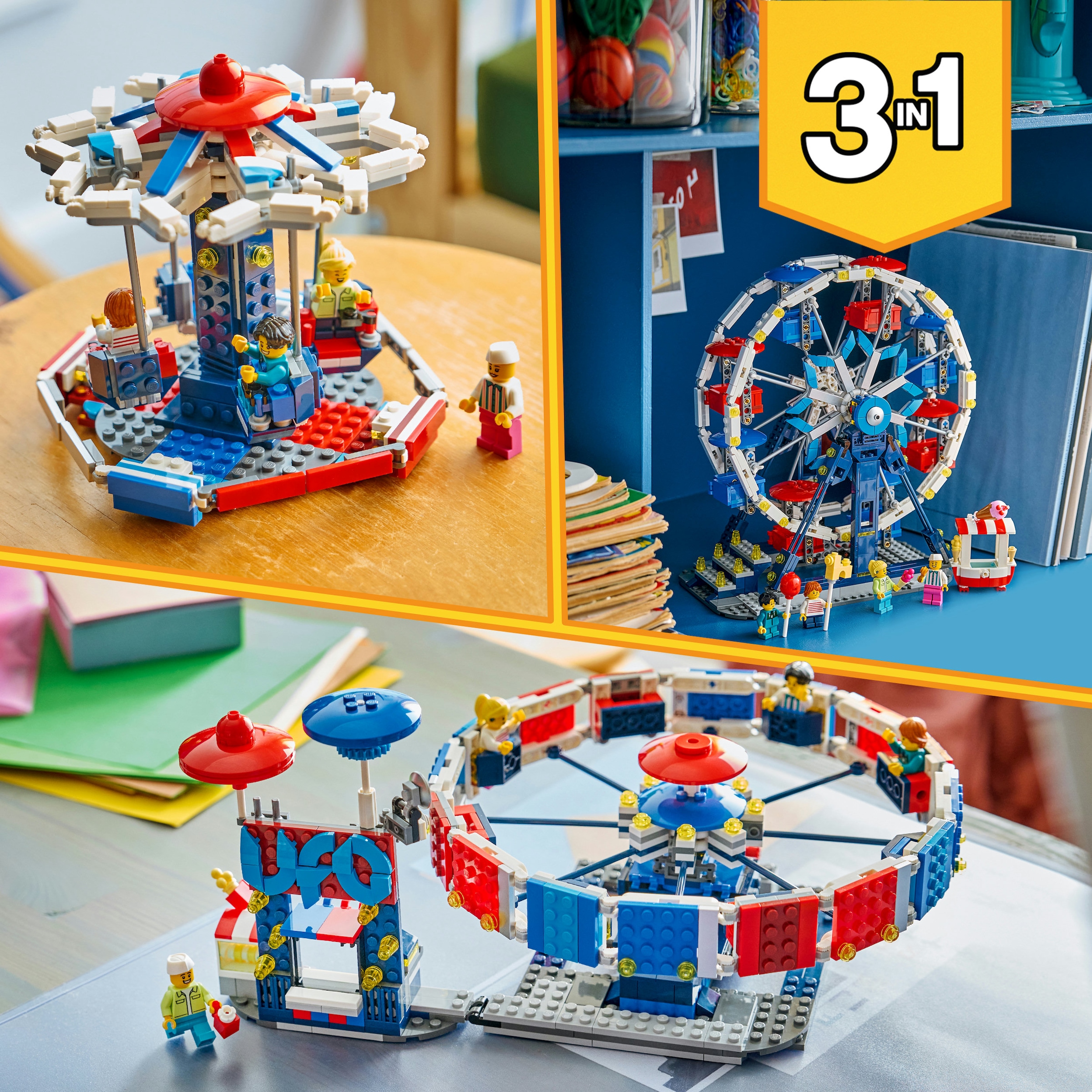LEGO® Konstruktionsspielsteine »Legendäres Riesenrad (31389), LEGO Creator« Made in Europe