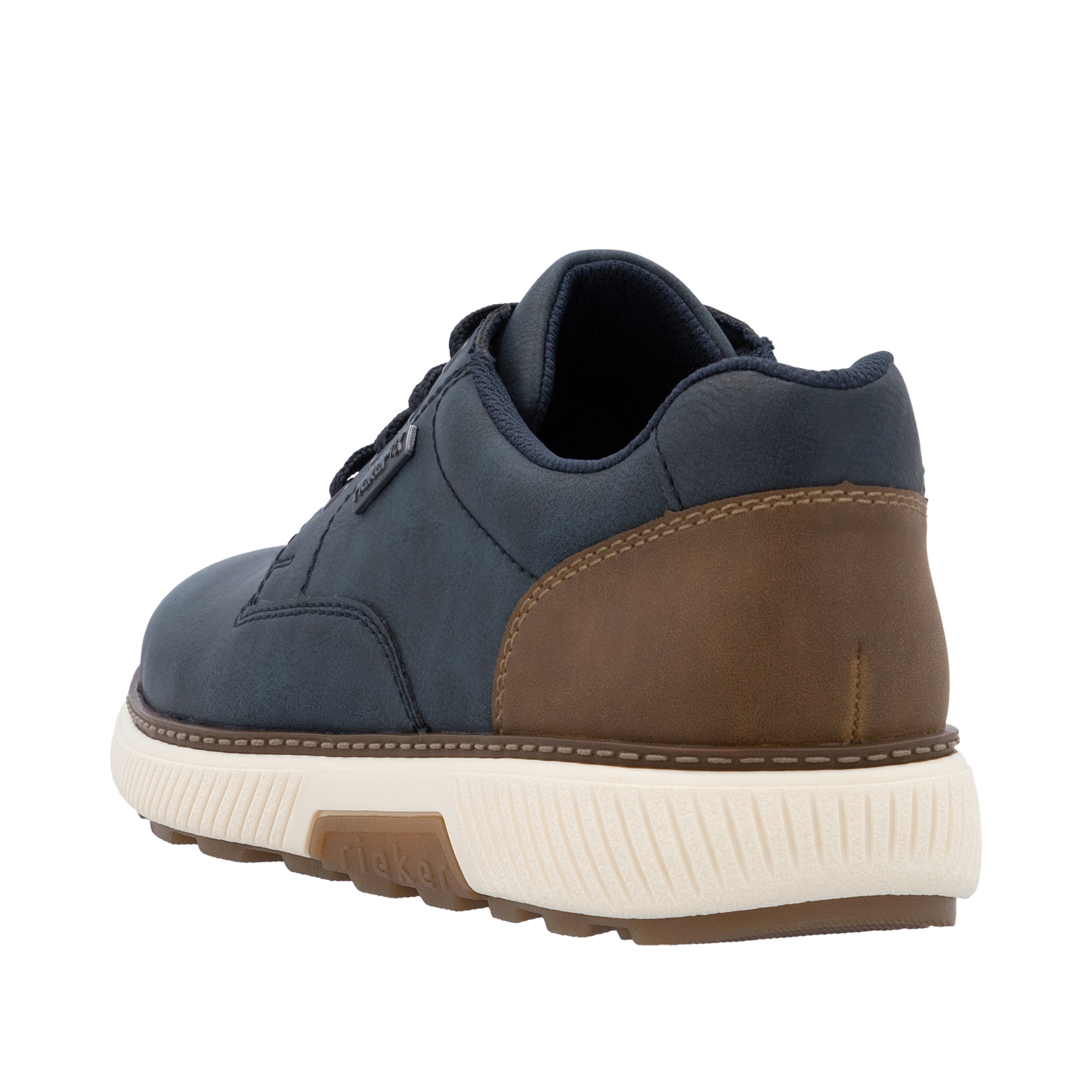 Rieker Sneaker  Halbschuh, Schnürschuh, Casual Sneaker mit weichem Schaftrand, TEX