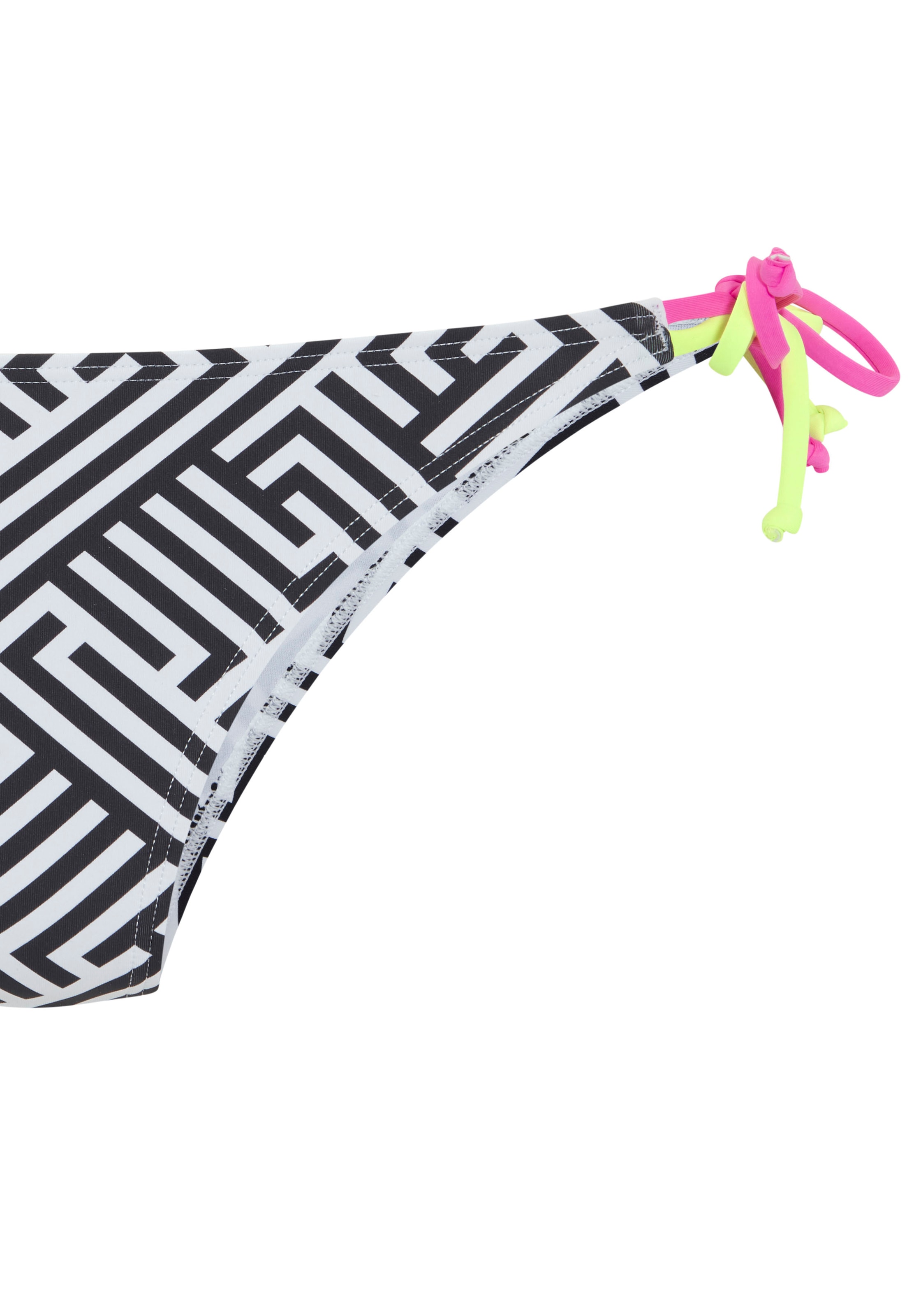 Buffalo Bikini-Hose »Gioletta«, Mit kontrastfarbigen Bindebändern
