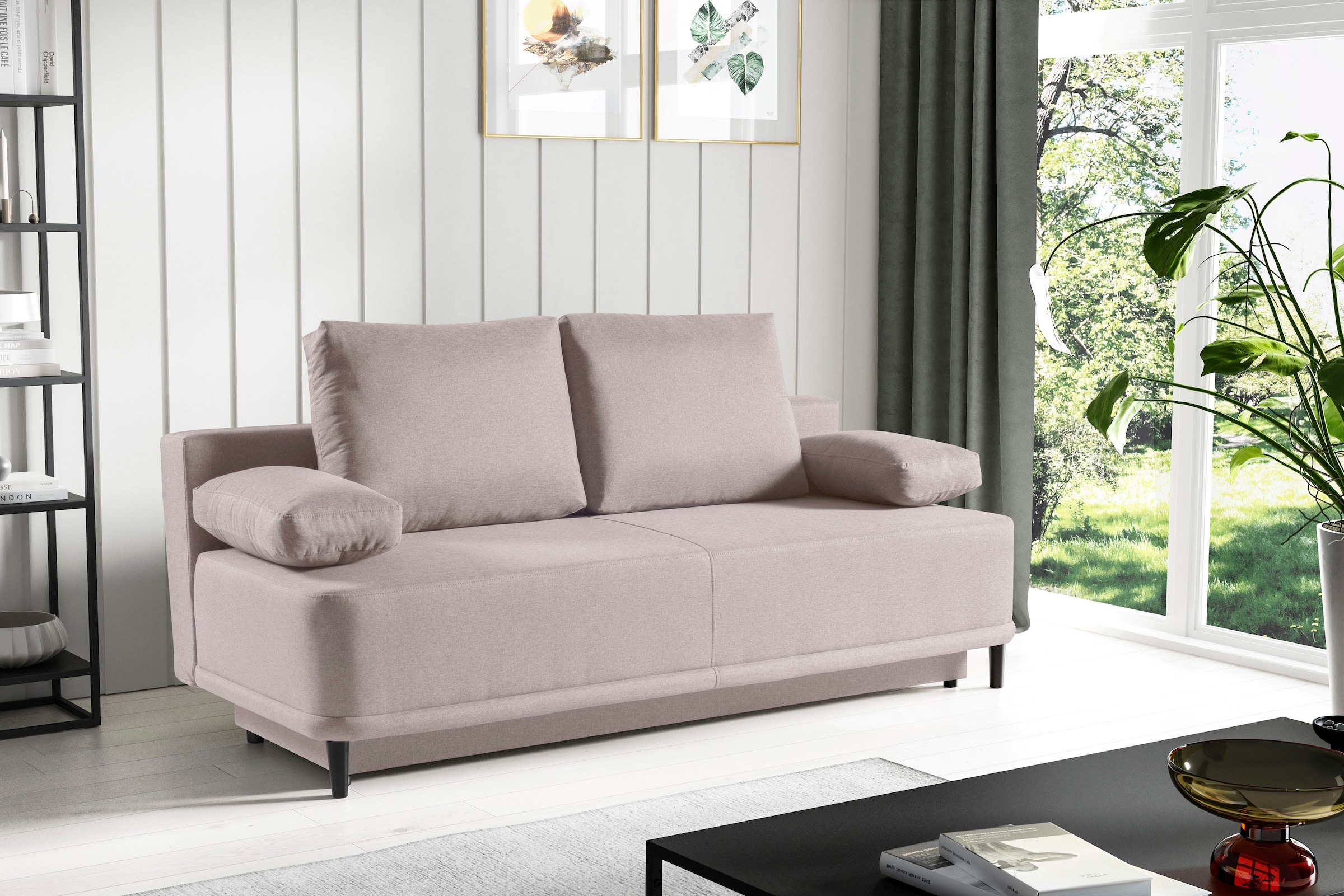 WERK2 Online mit 2-Sitzer Sofa im und Bettkasten Federkern OTTO Schlafcouch Schlafsofa »Street«, & Shop