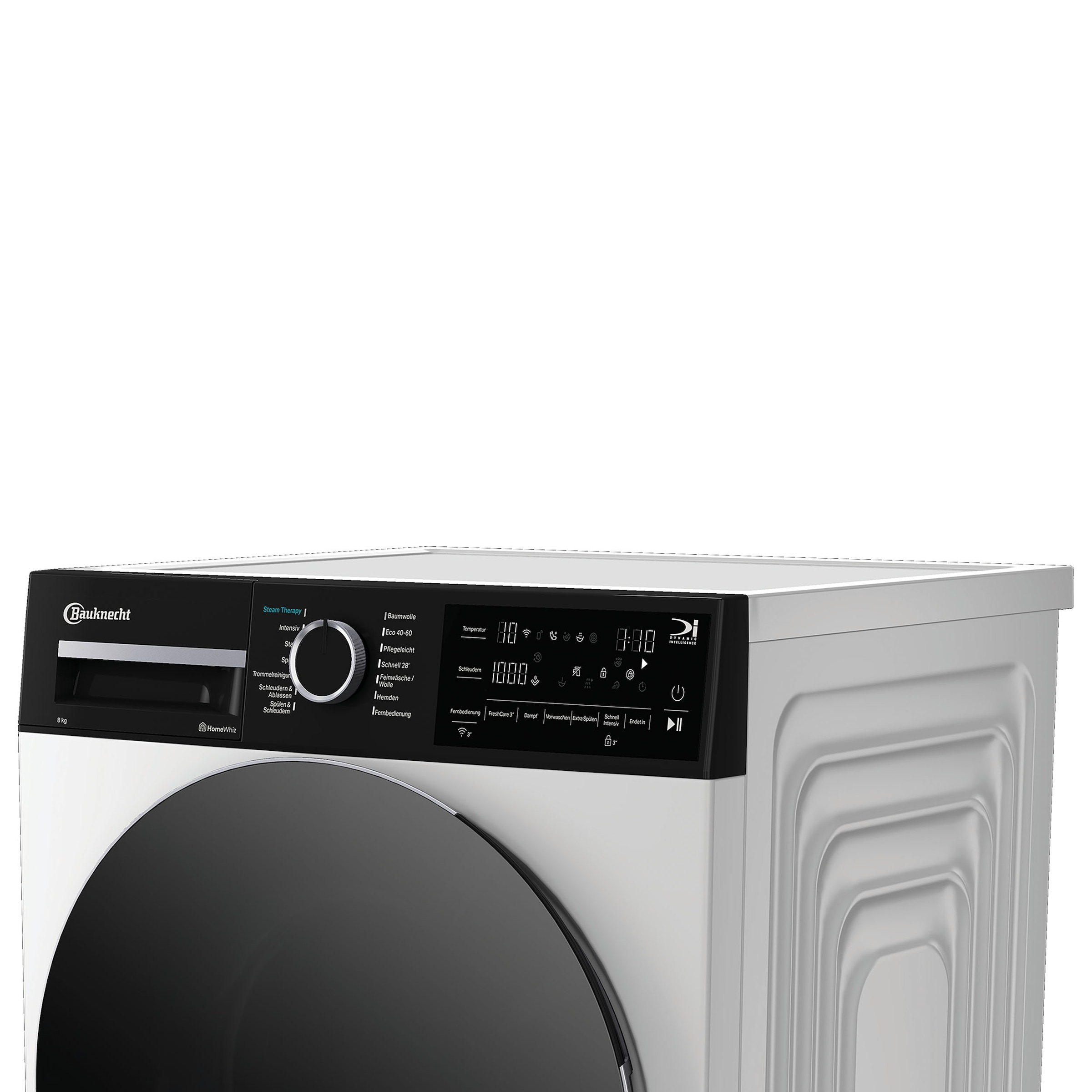 BAUKNECHT Waschmaschine »B WM 8A6 BC S« 8 kg 1400 U/min Adaptive Wash – Intelligente Anpassung 
für perfekte Waschergebnisse