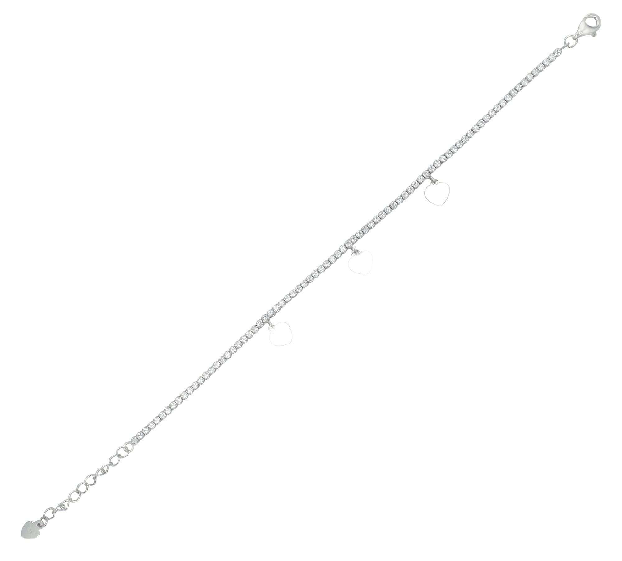 Adelia´s Kettenanhänger »Damen Anhänger ¿ Herzanhänger aus 925 Silber mit Zirkonia«