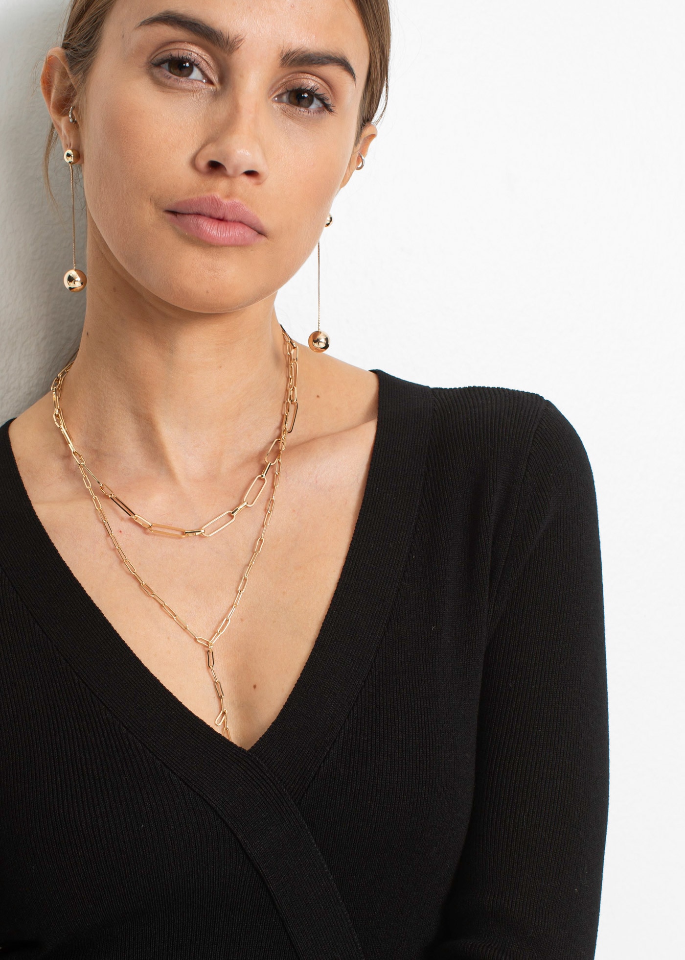 bonprix Strickkleid »Strickkleid aus Viskose-Mix« Strickkleid aus Viskose-Mix