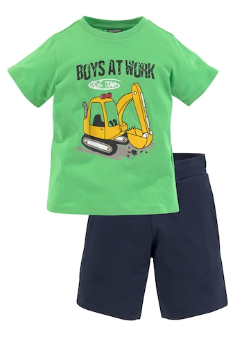 KIDSWORLD Shirt & Shorts, (Set, 2 tlg.), BOYS AT WORK kaufen