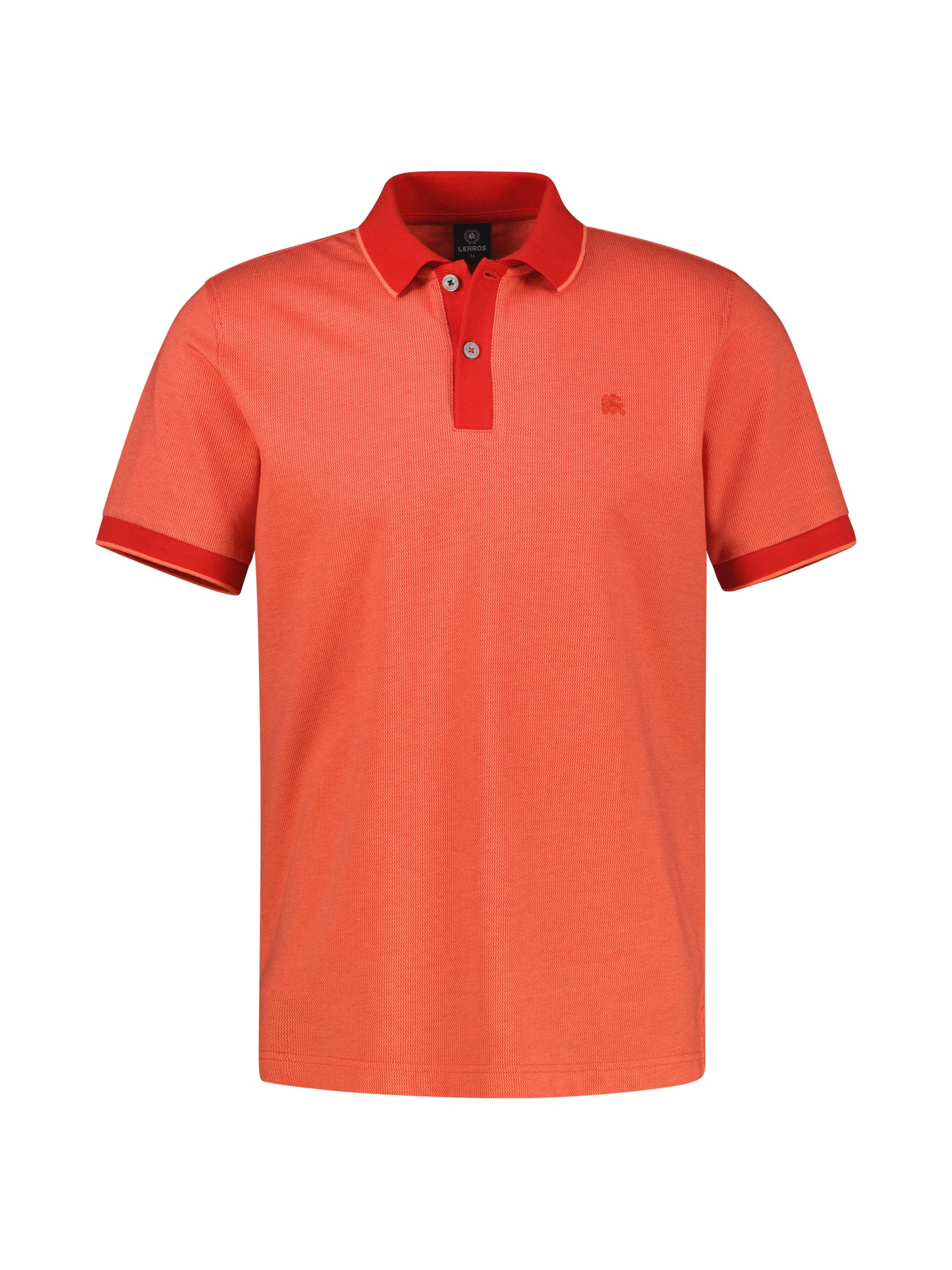 LERROS Poloshirt »Poloshirt in 2-Tone-Optik«