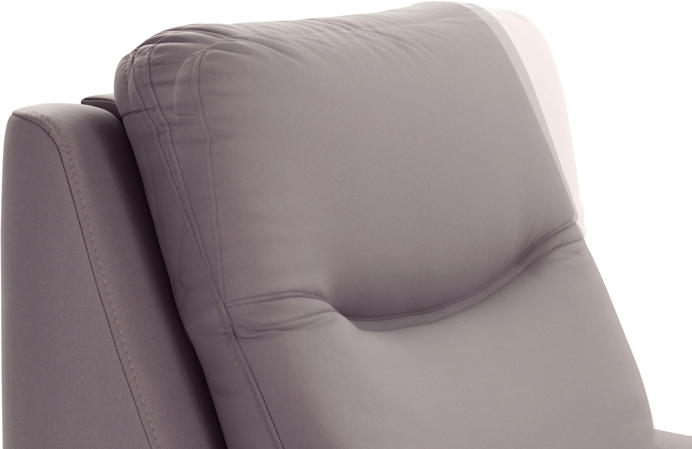 sit&more Sessel »Boccaccio« inklusive Federkern und Kopfteilverstellung,