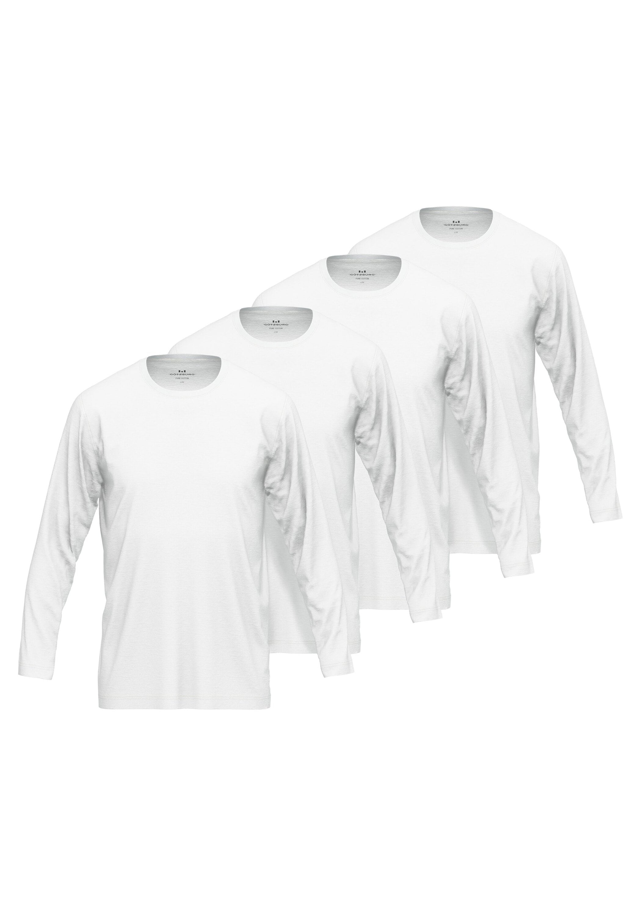 GÖTZBURG Longsleeve »Longsleeve Langarmshirt 4P 4er Pack«