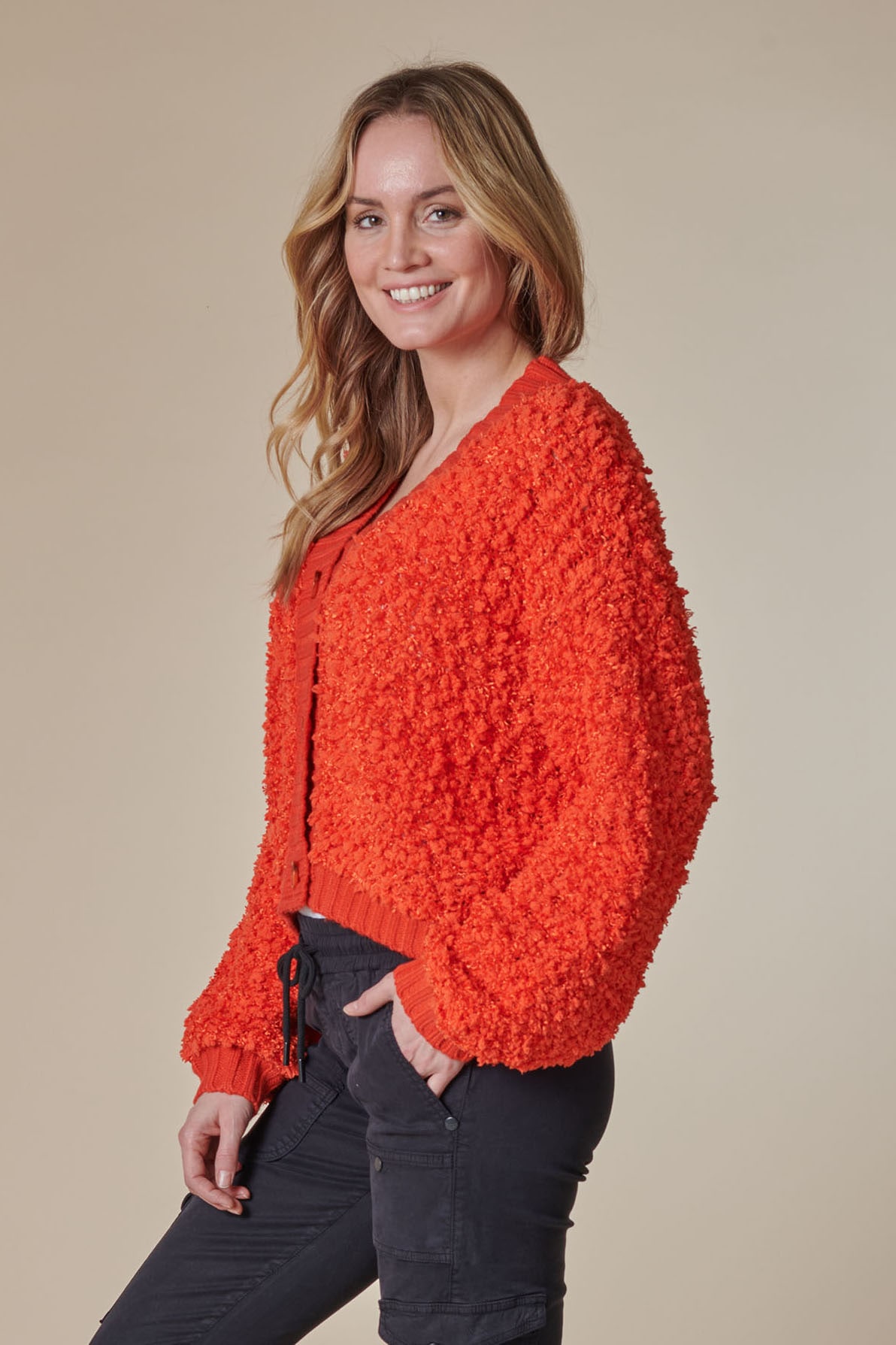 Zhrill Strickpullover »GLORIA«, mit Bouclé-Struktur