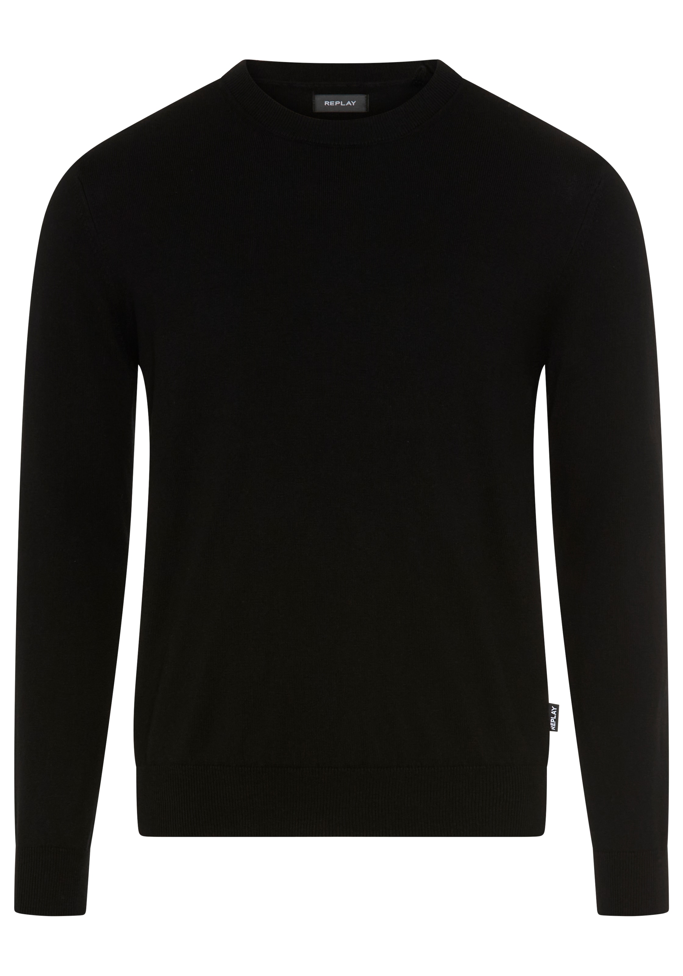 Replay Strickpullover mit Kaschmir-Anteil, Rundhals