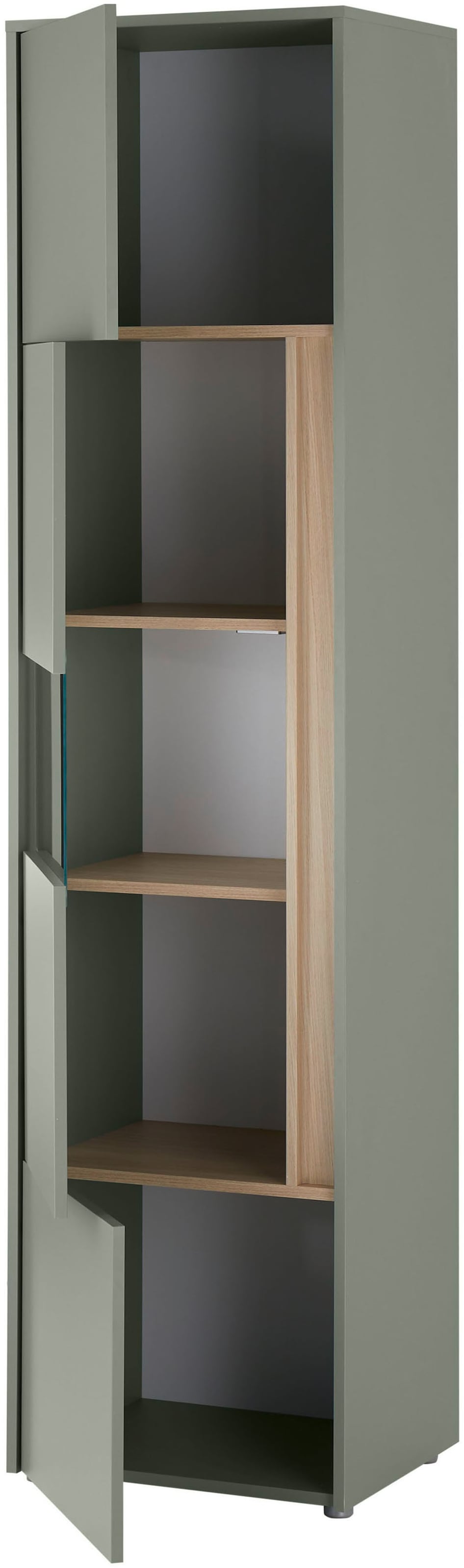INOSIGN Vitrine »City/Giron, moderner Hochschrank, Glasvitrine«, zeitlos, modern, ausreichend Stauraum, vielseitig einsetzbar
