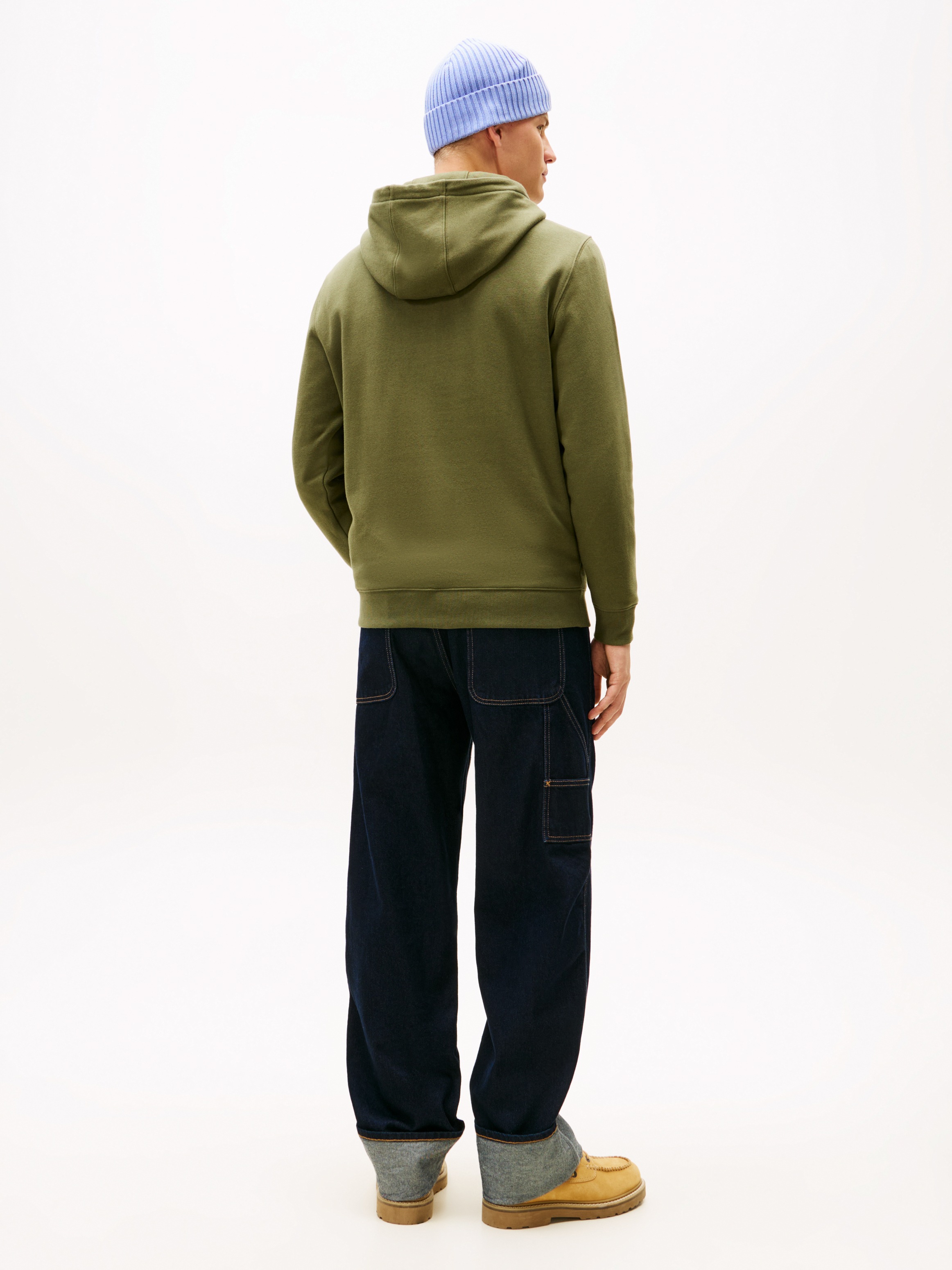 Tommy Jeans Hoodie »TJM REGULAR FLAG«, mit bestickten Markenlogo auf Brusthöhe
