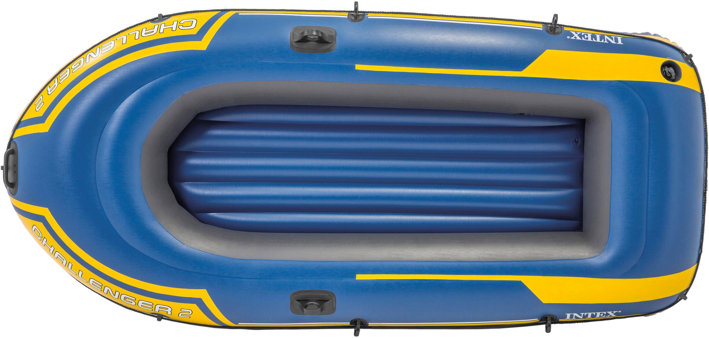 Intex Schlauchboot »Challenger 2«, (Set, mit 2 Paddeln und Luftpumpe)