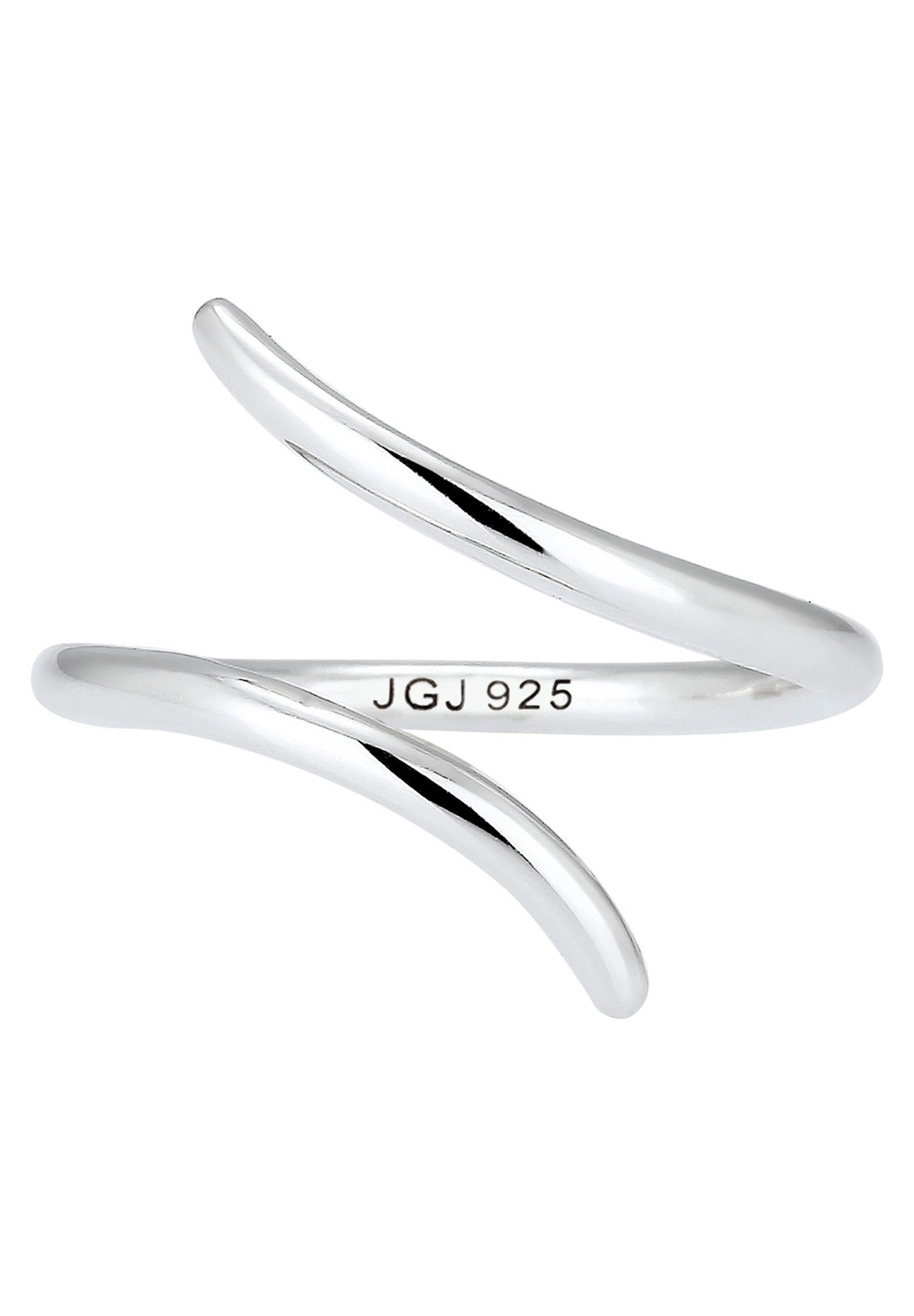 Elli Silberring »Ring Wickelring offen verstellbar Statement 925 Silber«