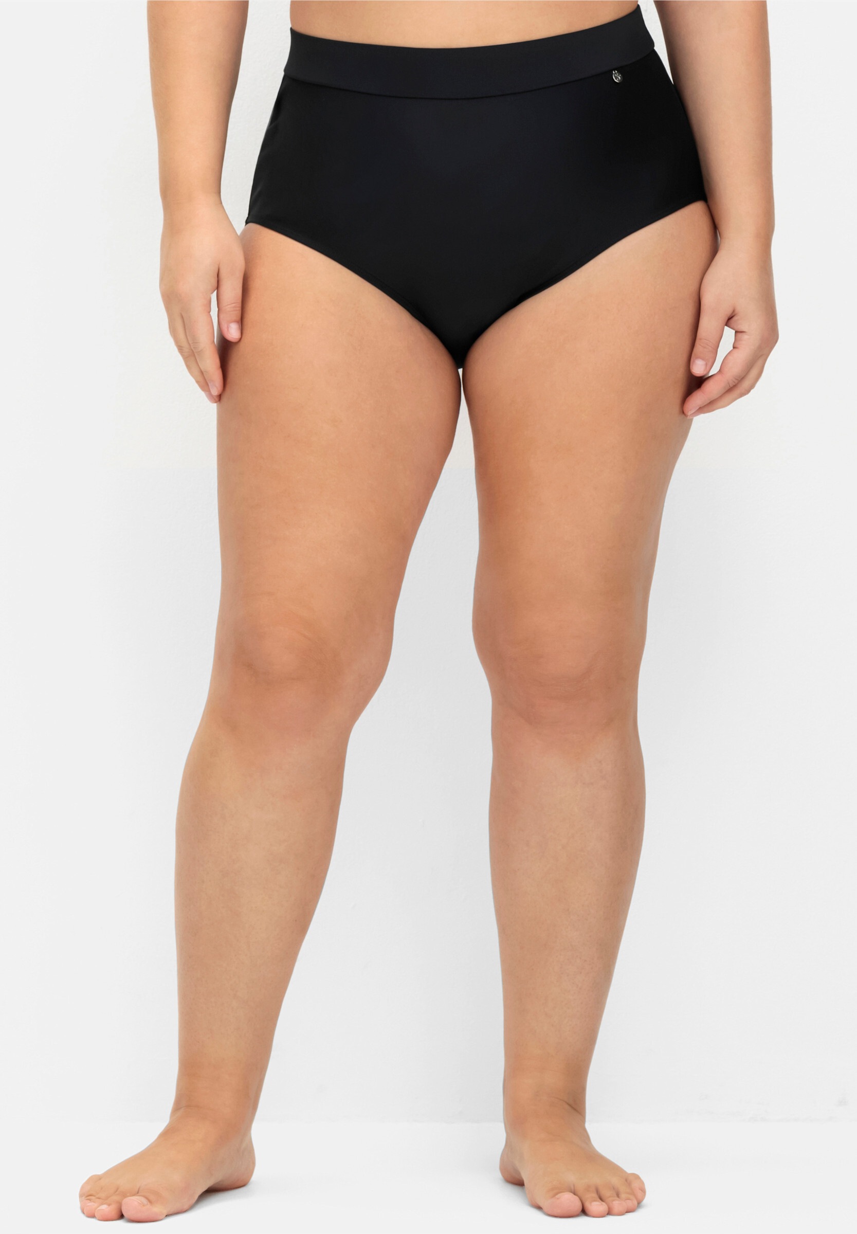 Sheego Bikini-Hose »Highwaist-Bikini-Hose Bikini-Hose im High-Waist-Schnitt, mit Shaping-Effekt« High-Waist mit Shaping-Effekt