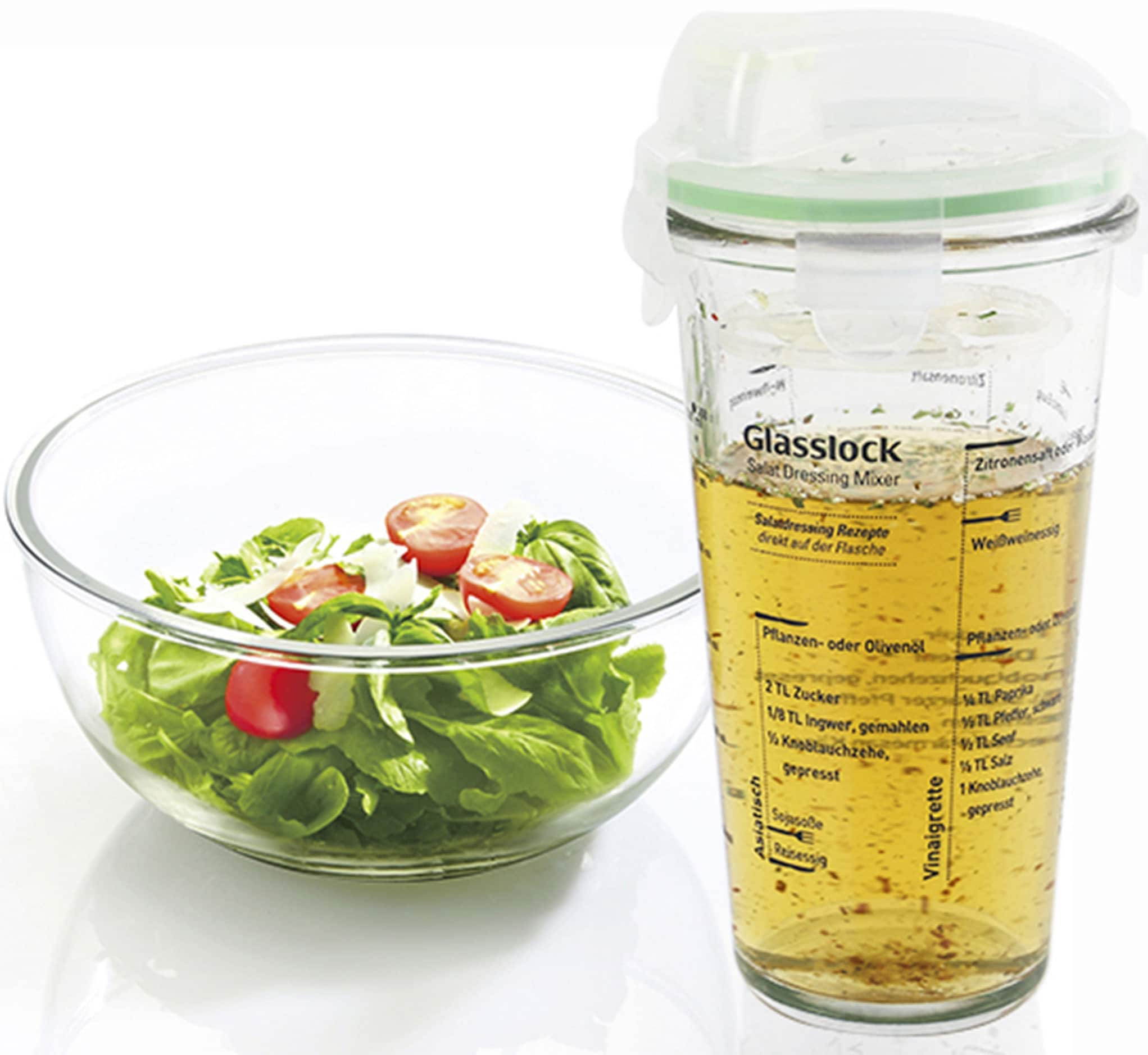 Glasslock Dressing Shaker, (Cocktail Shaker), 450 ml