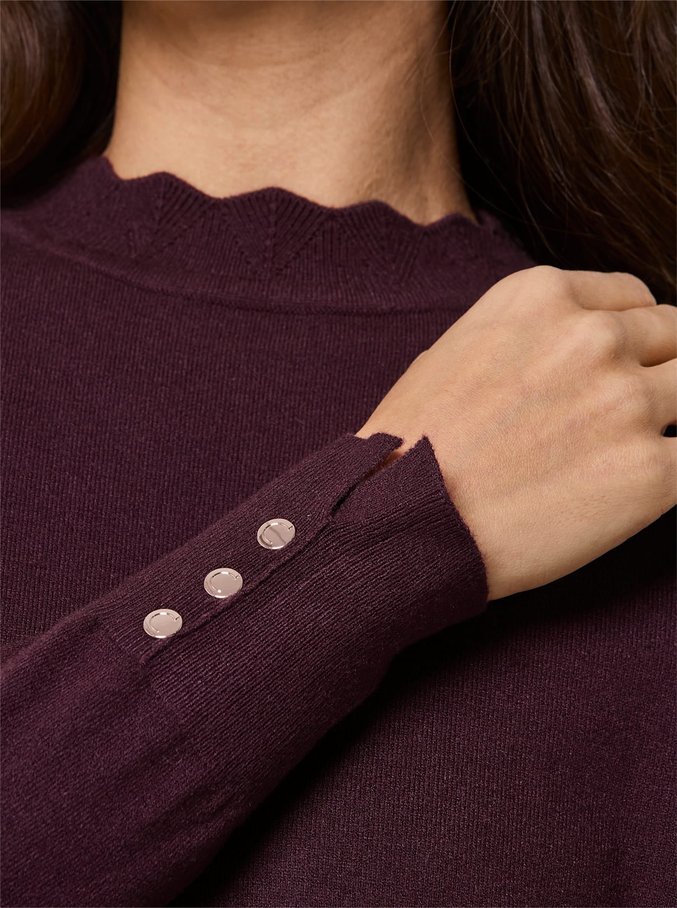 CREATION L PREMIUM Stehkragenpullover »Modal-Mix-Pullover«