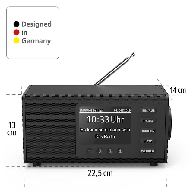 Hama Digitalradio (DAB+) »Digitalradio 