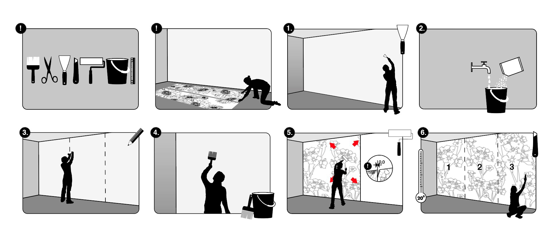 Komar Vliestapete »Digitaldruck Vlies - Koi - Größe 300 x 280 cm«, bedruckt, Wohnzimmer, Schlafzimmer