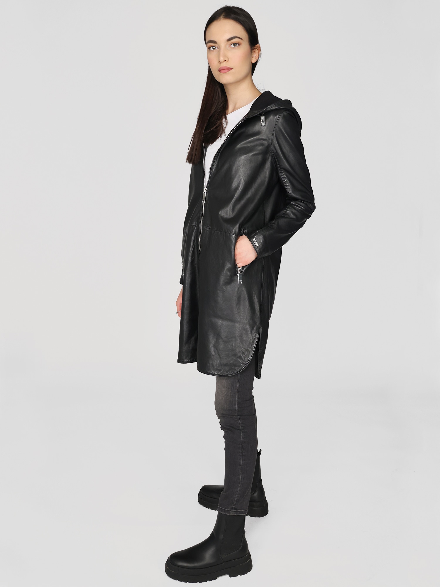 Maze Lederjacke »Ledermantel 4202198«