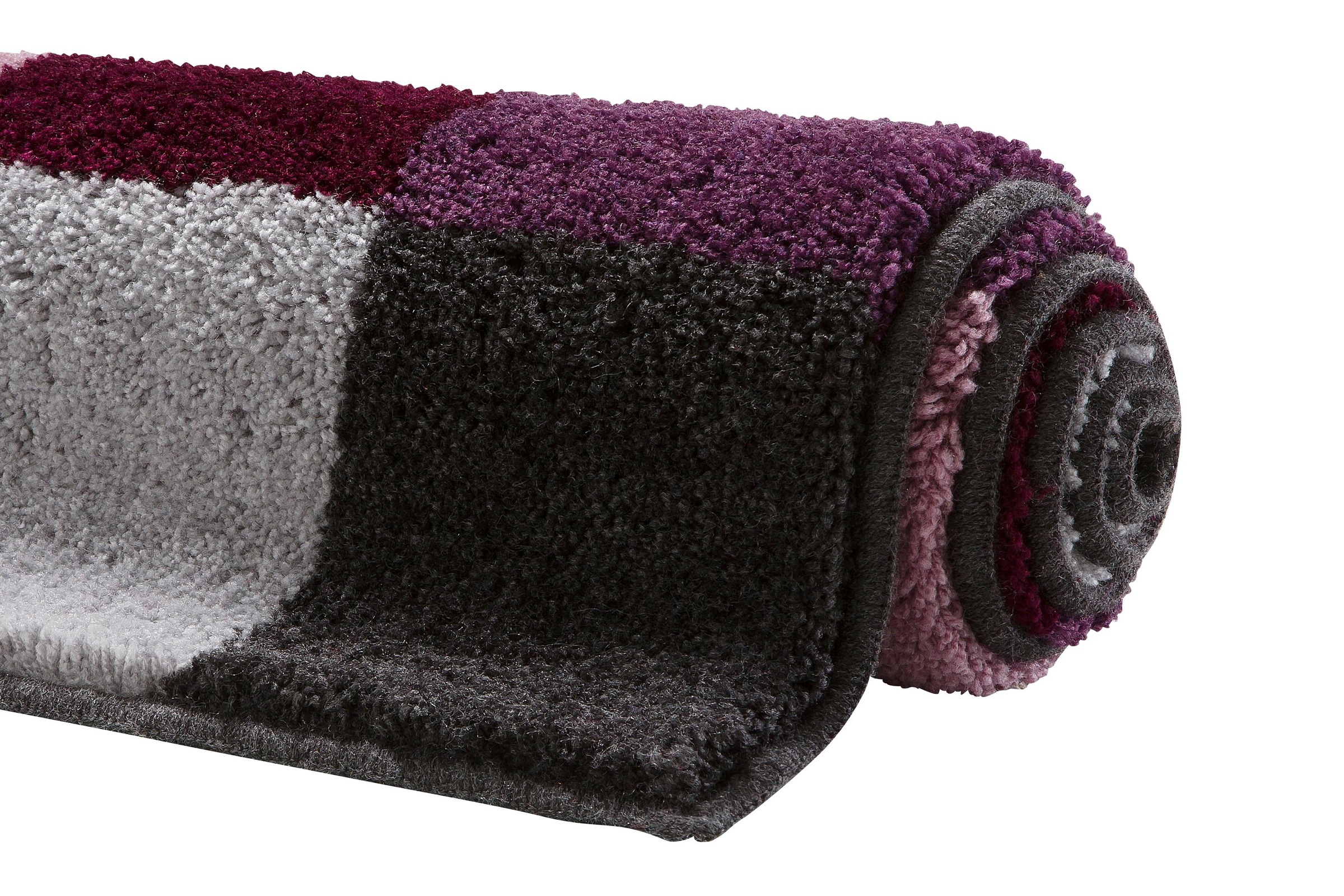 Grund Badematte »Mosaik«, rutschhemmend beschichtet, fußbodenheizungsgeeignet, angenehm weich, auch als 3 teiliges Set erhältlich, Made in Europe