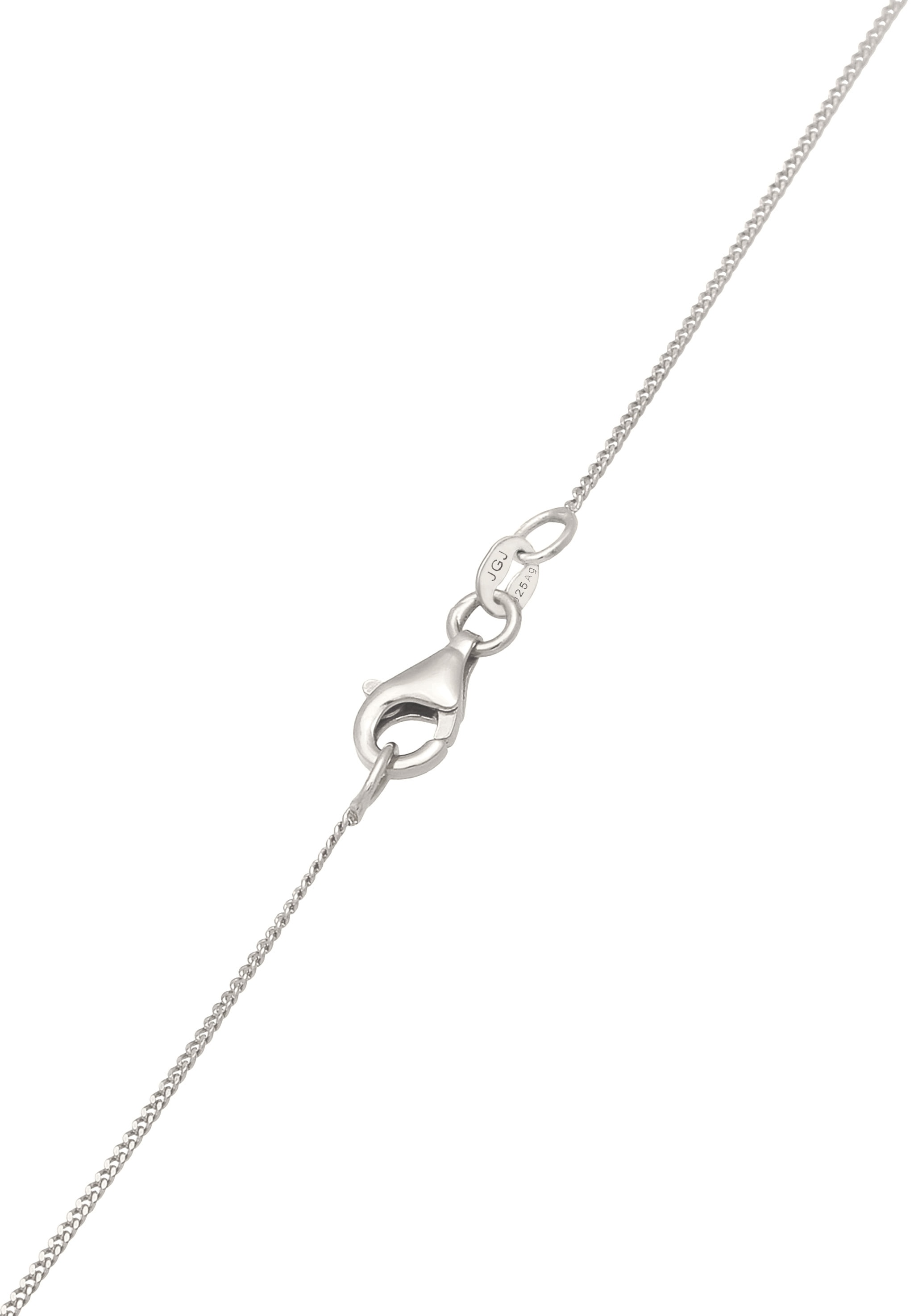 Elli Kette mit Anhänger »Halskette Melted Buchstabe A 925 Sterling Silber«