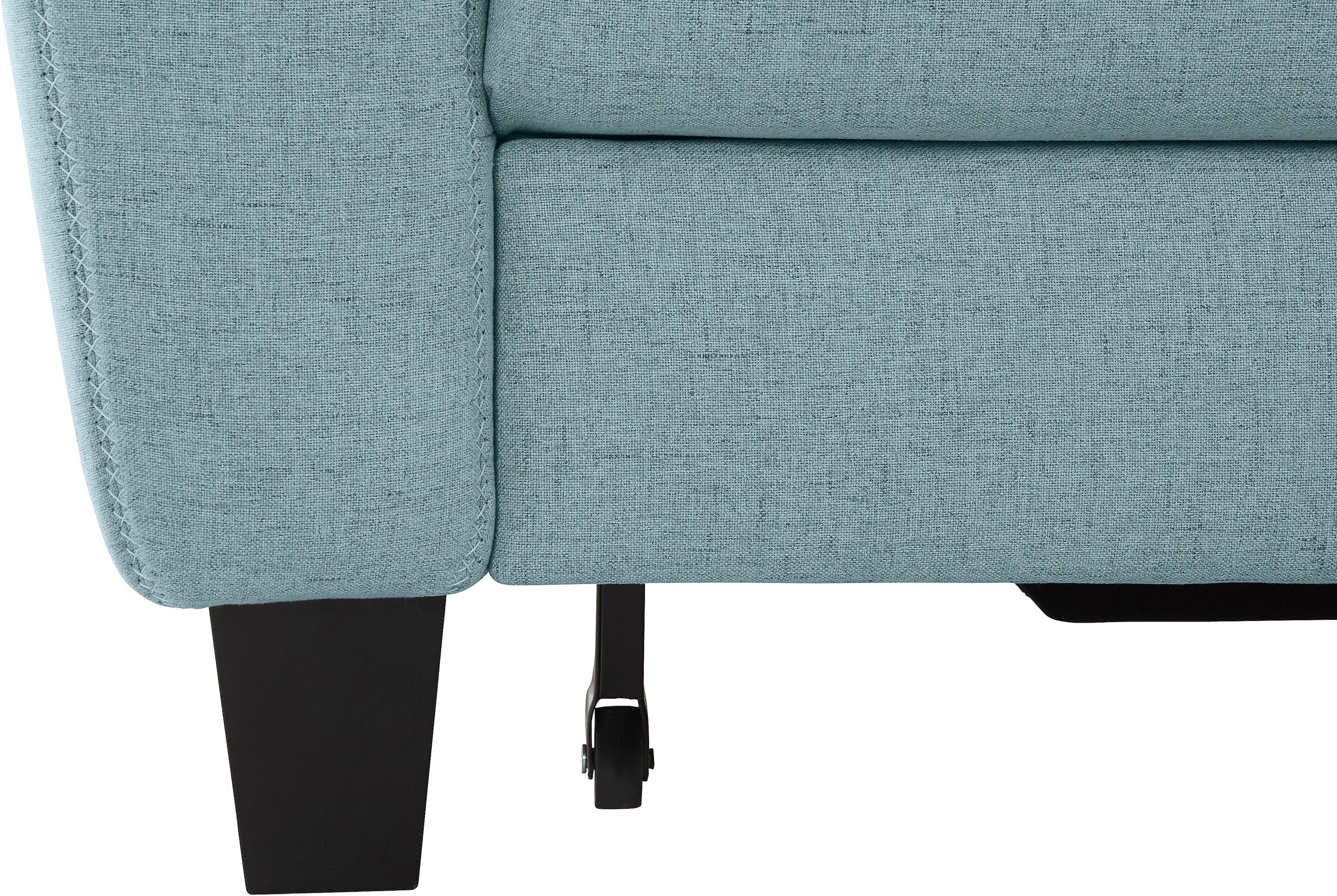 sit&more Ecksofa »Varese L-Form«, mit Federkern, wahlweise mit Bettfunktion und Stauraum