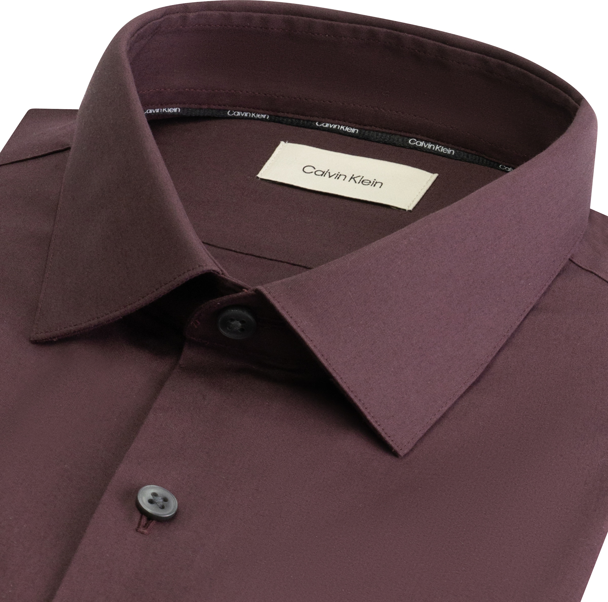 Calvin Klein Businesshemd »SLIM ESSENTIALS POPLIN STR SLD«, Hemdkragen, slim fit