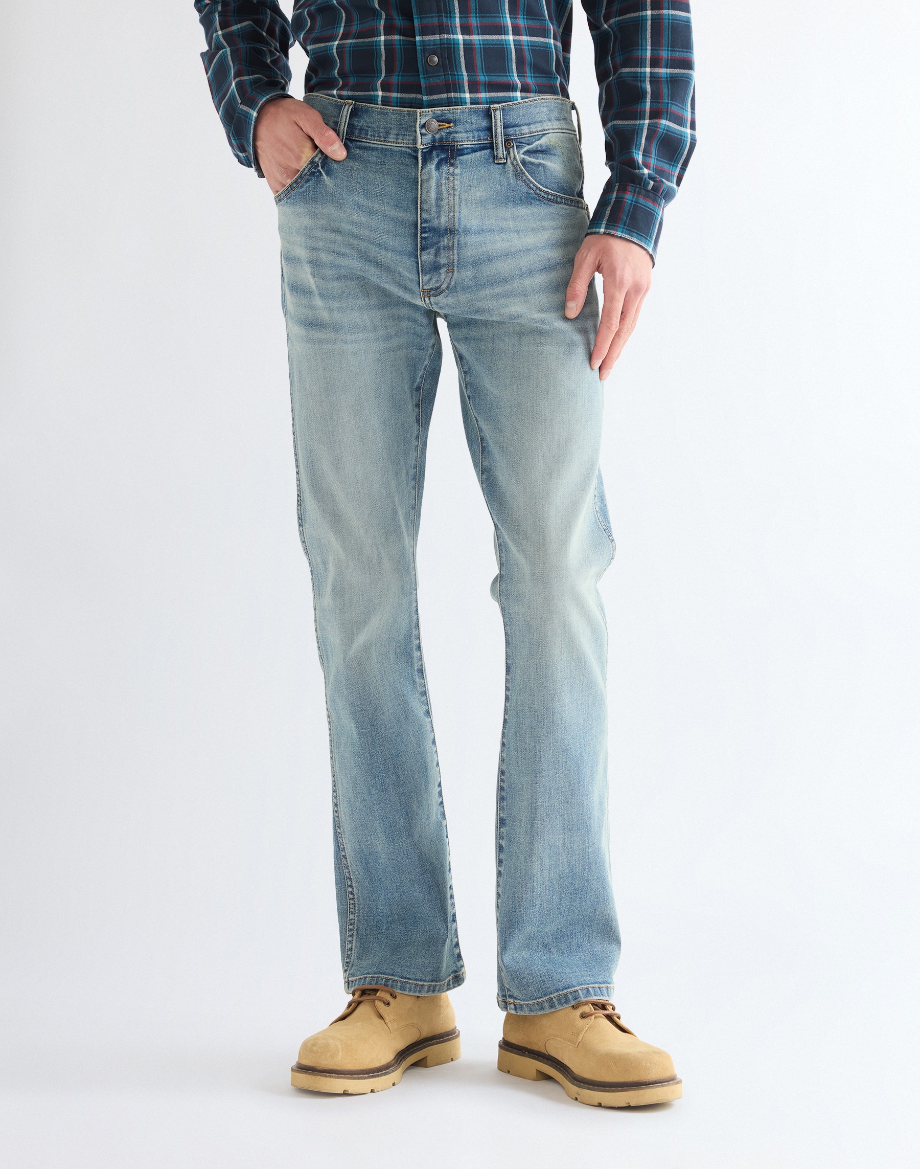 Wrangler Bootcut-Jeans »Foundation« Bootcut fit