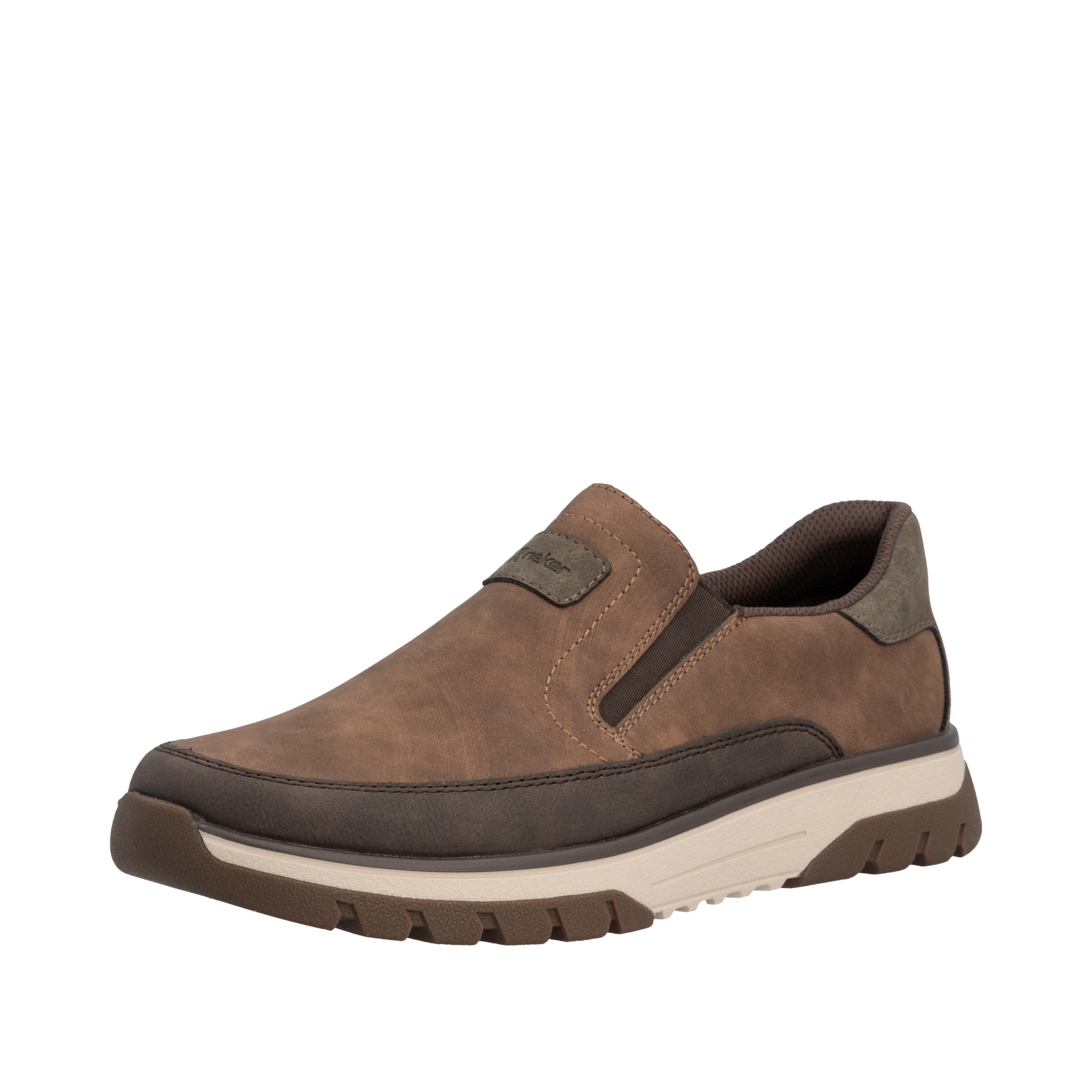 Rieker Slip-On Sneaker  Slipper, Schlupfschuh, Halbschuh mit weicher MemoSoft-Innensohle