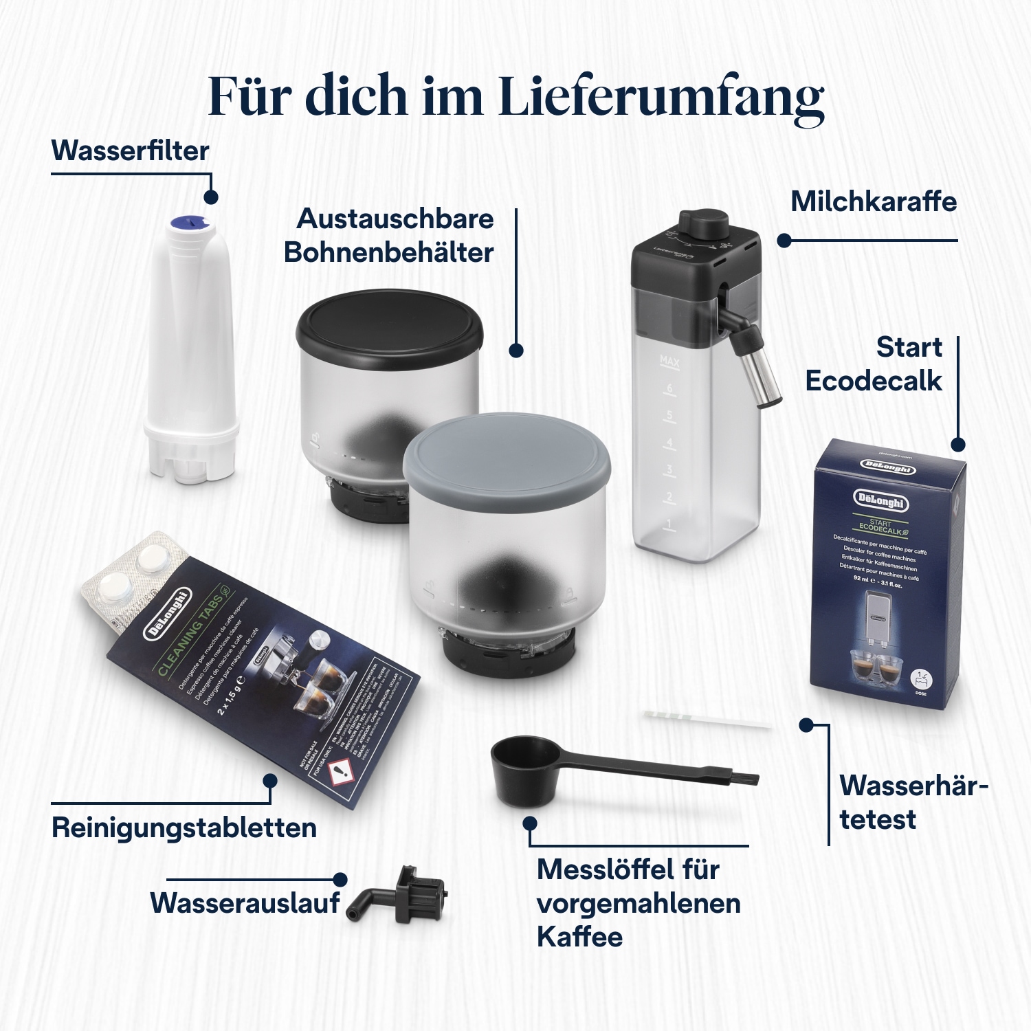 De'Longhi Kaffeevollautomat »Rivelia Start EXAM420.55.BXL - 10 Rezepte, Cold Brew & 2 Bohnenbehälter« Schwarz, Extra-Shot-Funktion, innovatives Bean-Switch System