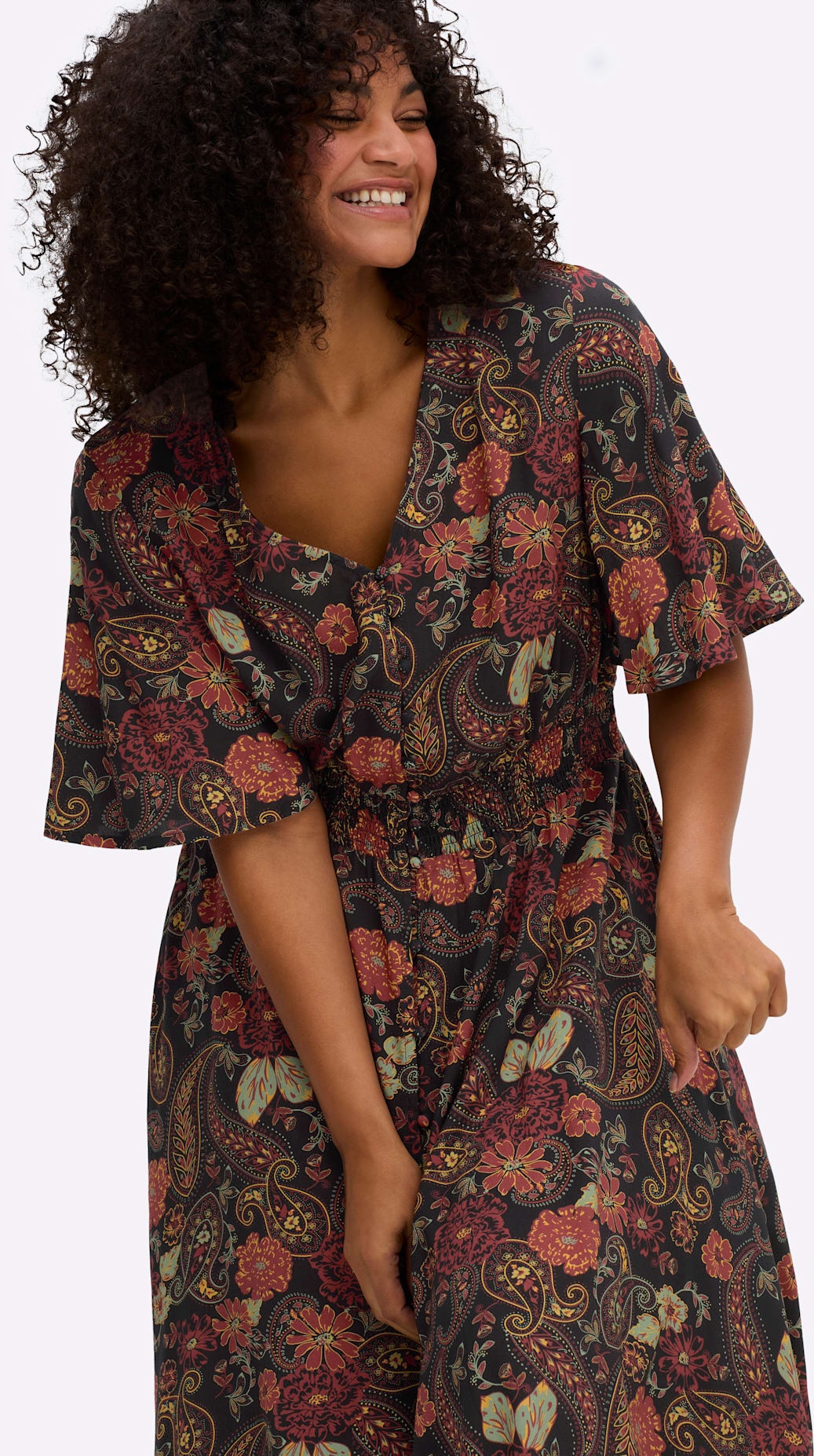 sheego by Joe Browns Druckkleid »Kleid«