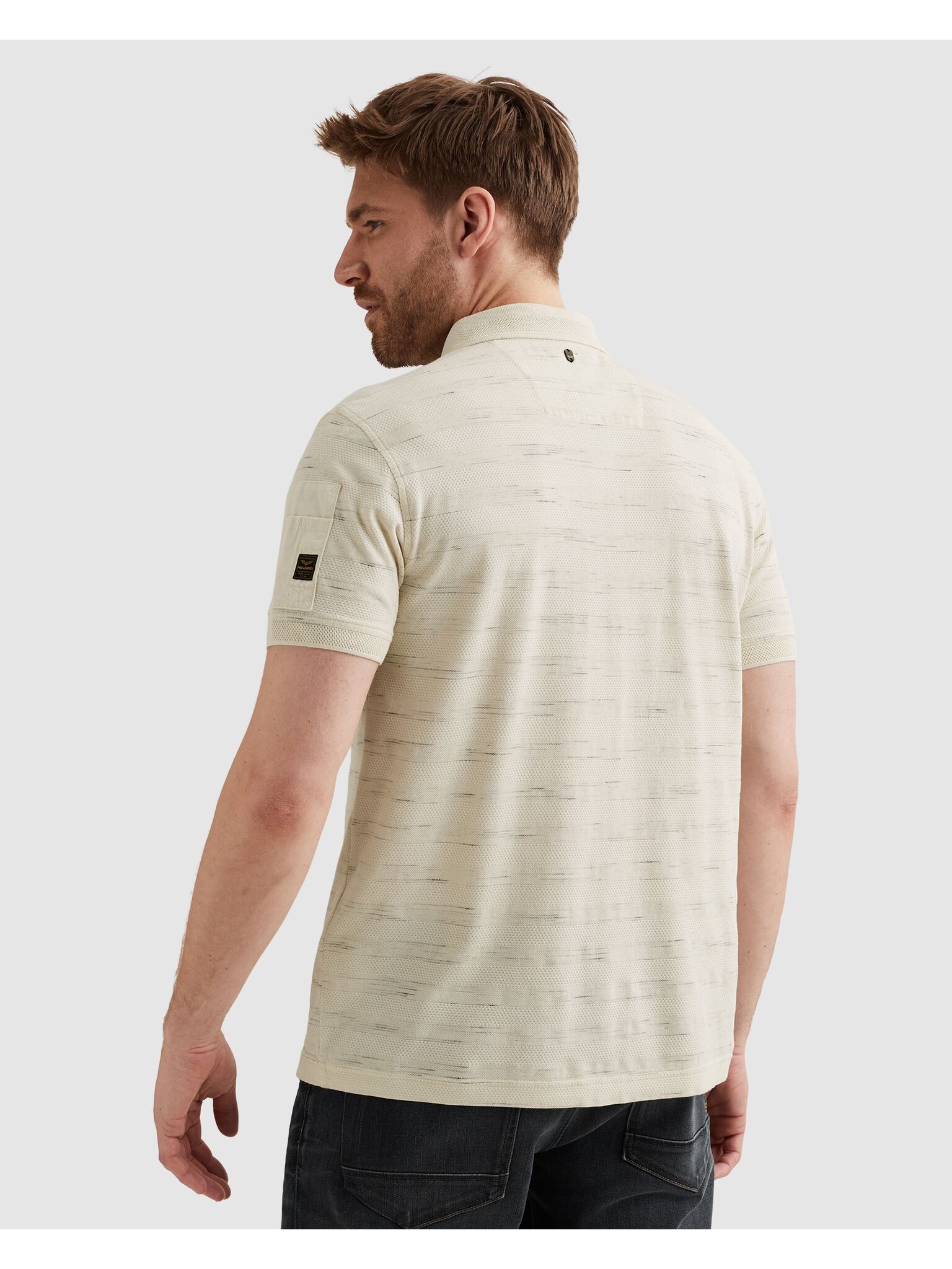 PME LEGEND Poloshirt mit Logo Stickerei