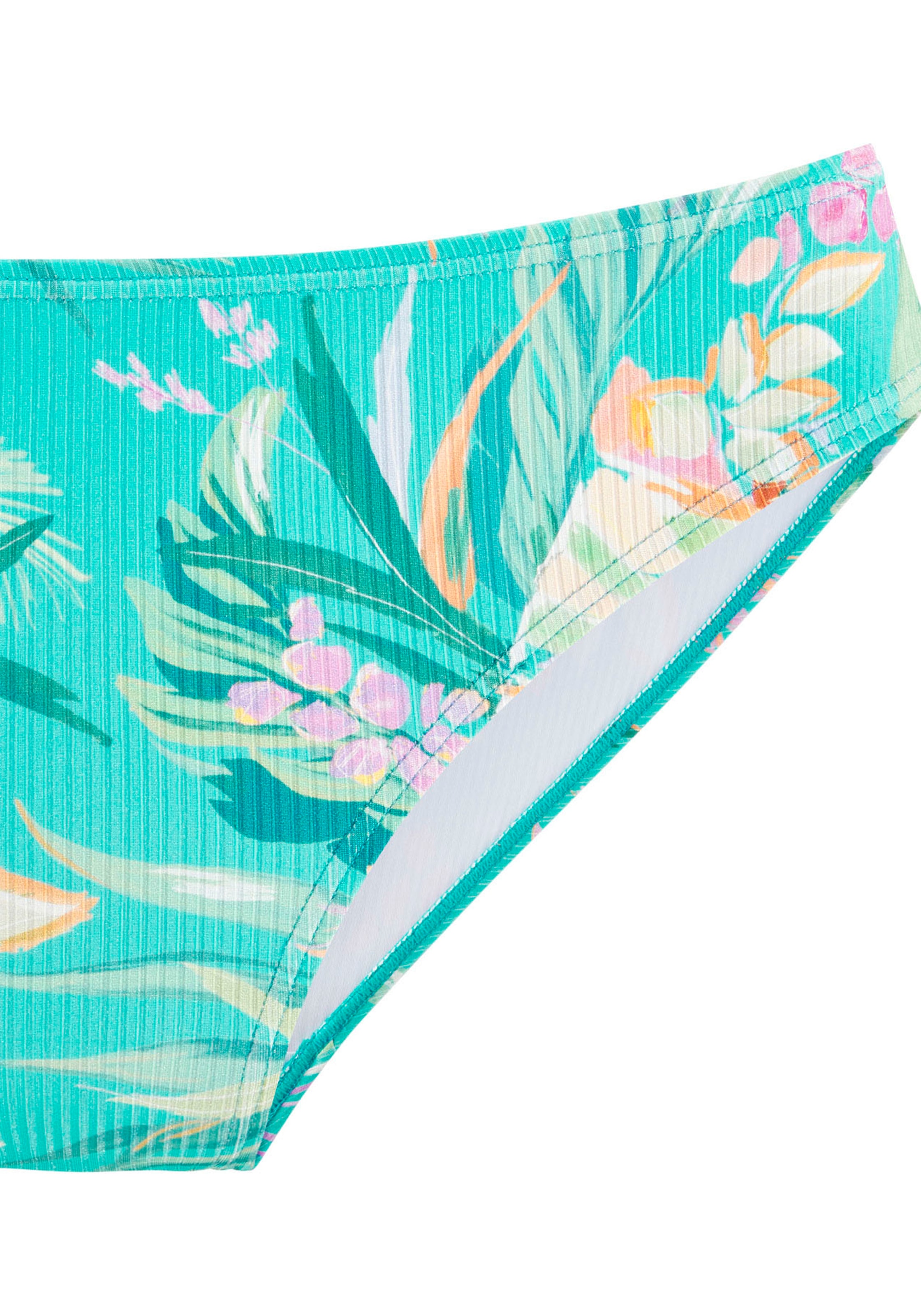 Venice Beach Bikini-Hose »Sandra«, in modischer, leicht glänzender Rippware