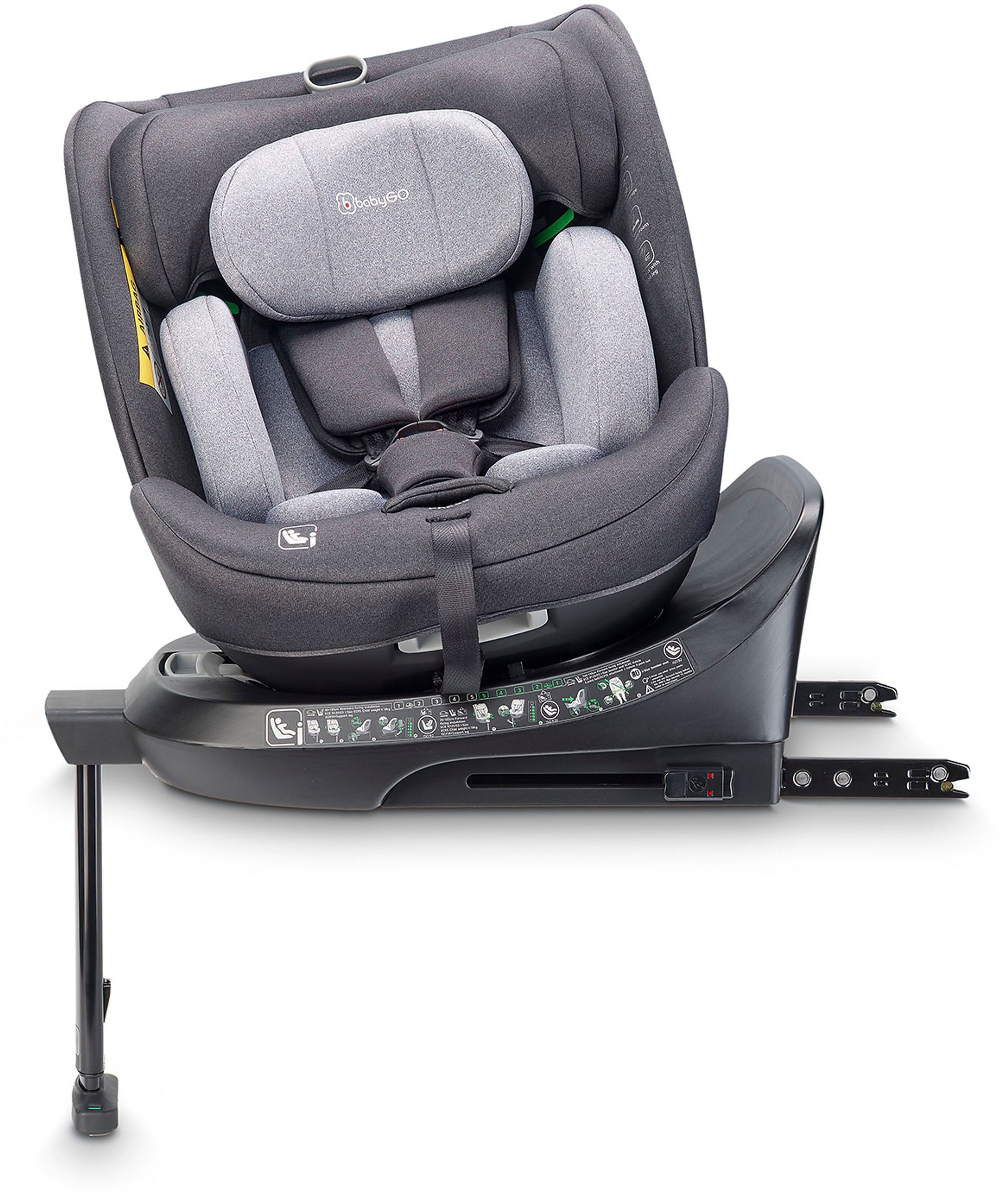 BabyGo Autokindersitz »Move 360 I Size«, für Körpergröße von 40-150 cm