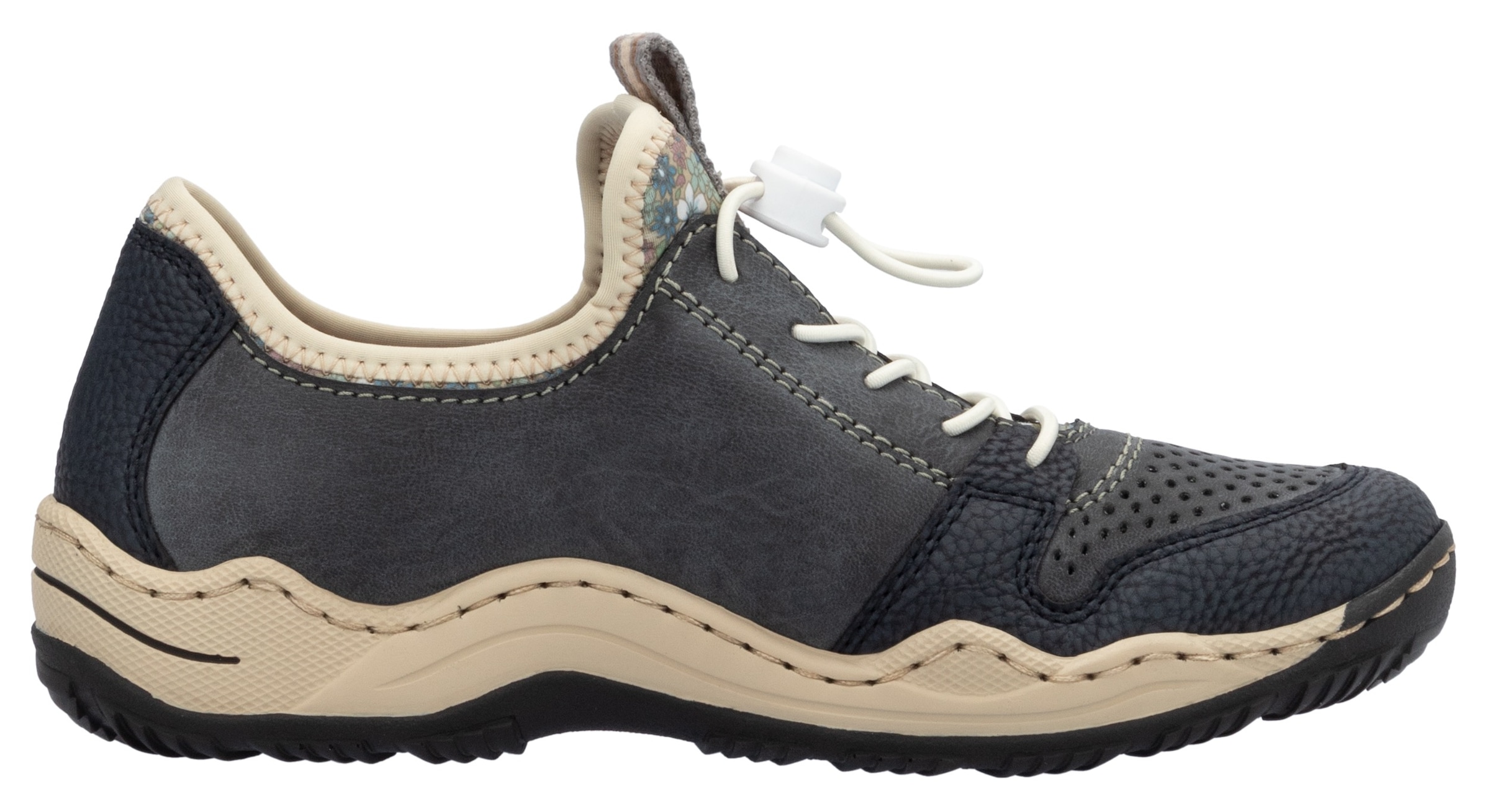 Rieker Schnürschuh, mit elastischem Gummizug