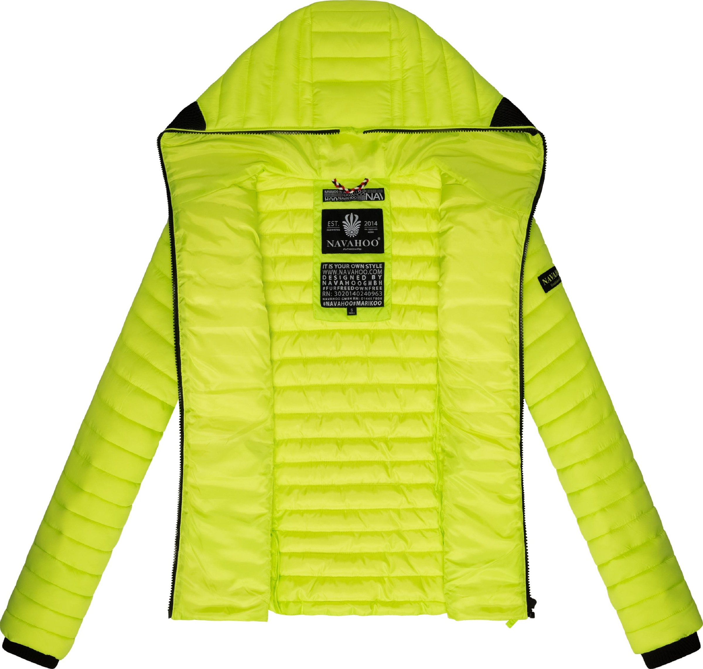 Navahoo Steppjacke »Übergangsjacke Kimuk«, mit Kapuze, leichte Übergangsjacke mit Kapuze