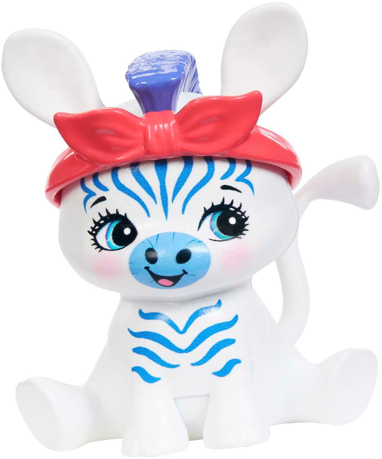 Enchantimals Minipuppe »Enchantimals Glam Party, Zemirah Zebra mit Freundefigur«