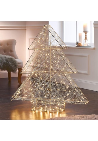 Schneider LED Baum »3D-Modern Art«, Warmweiß, Höhe 98 cm, Metall kaufen