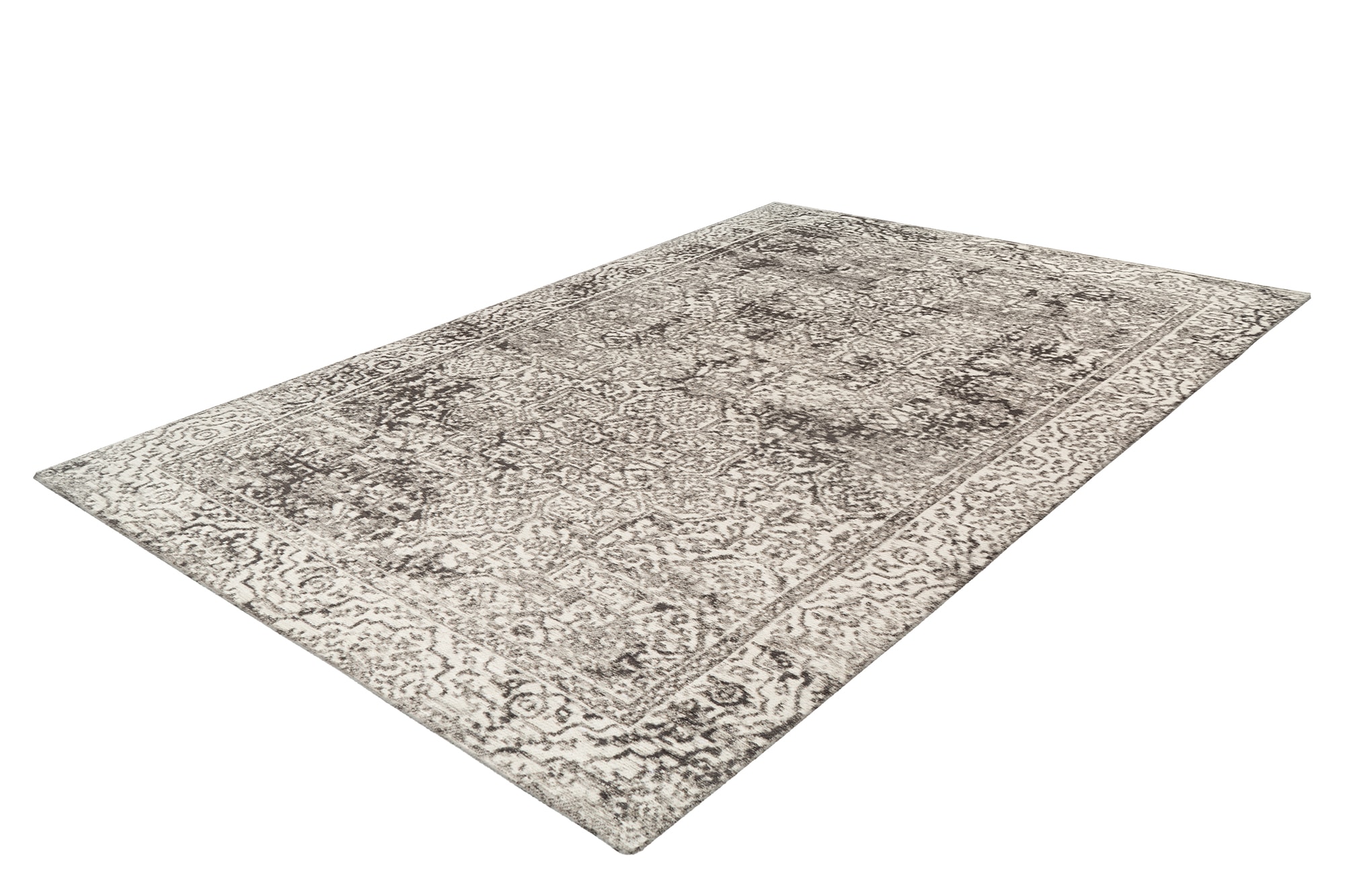 Kayoom Teppich »Davis 225« rechteckig 12 mm Höhe edles Design, pflegeleicht, neutrale Farben