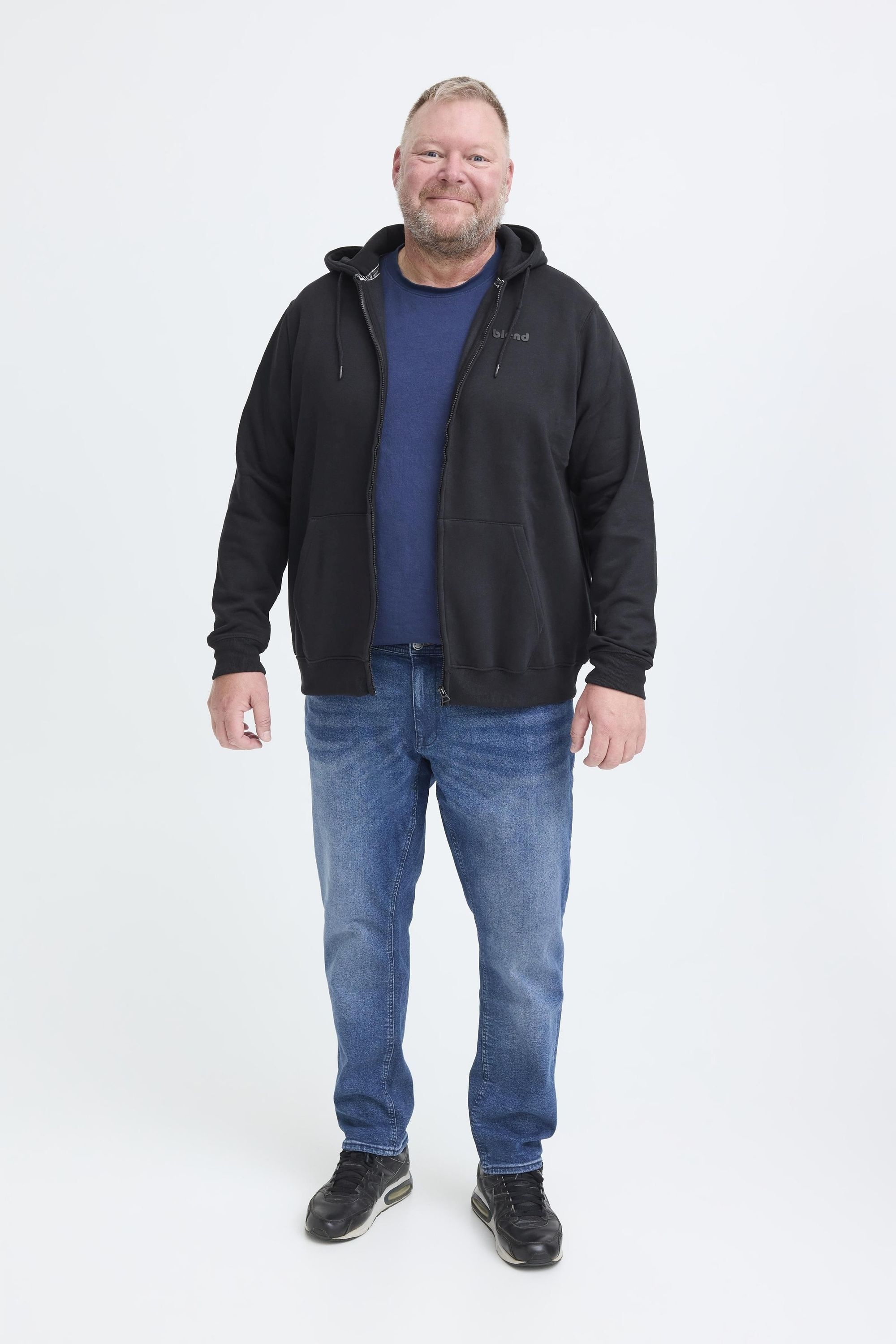 Blend Kapuzensweatjacke »Kapuzenfleecejacke BHDOWNTON FULLZIP«