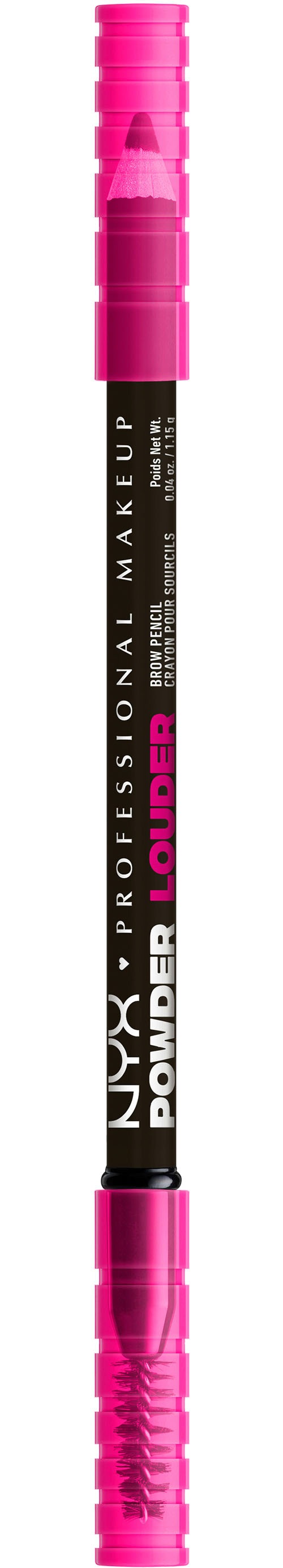 NYX Augenbrauenpflege »Makeup Powder Louder Brow Pencil«, mit Mikrofiber