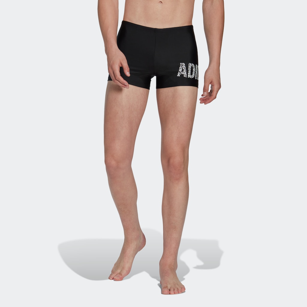 adidas Performance Badehose »WORDING SWIM BOXER-«, (1 St.)