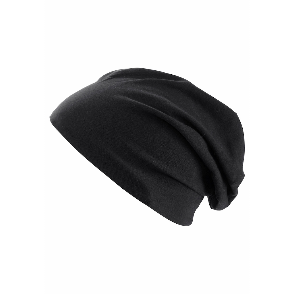 MSTRDS Beanie, Oversize Mütze zum Wenden