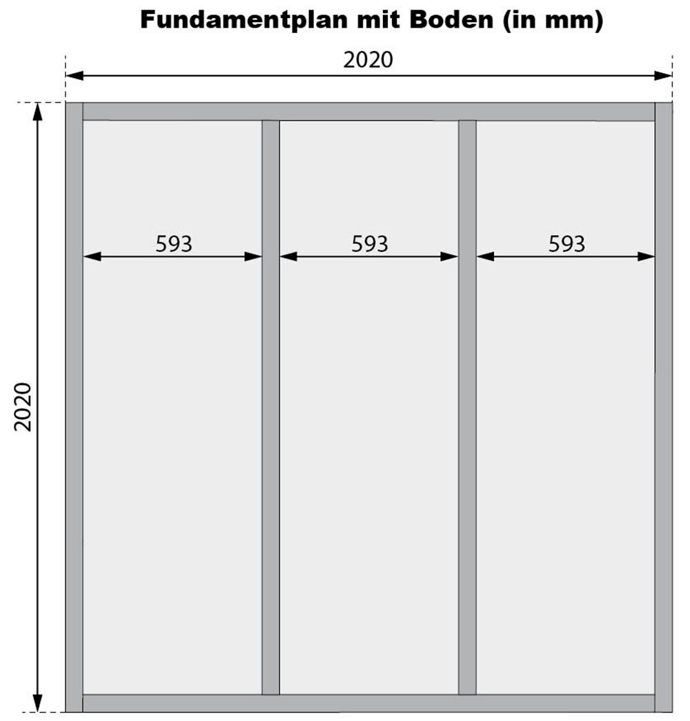 Karibu Gerätehaus »Argonium 2«