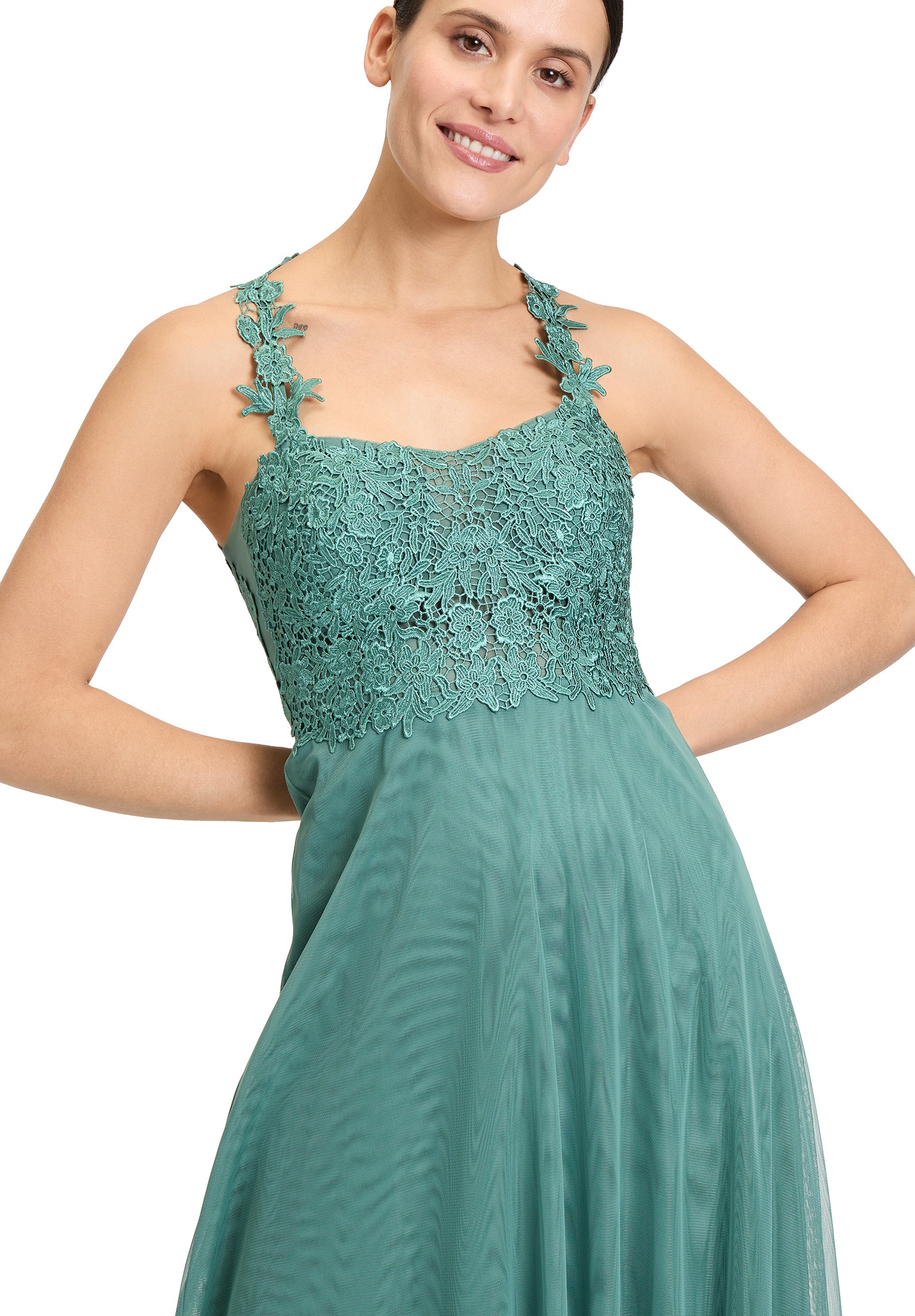 Vera Mont Abendkleid »Abiballkleid mit Spitze«